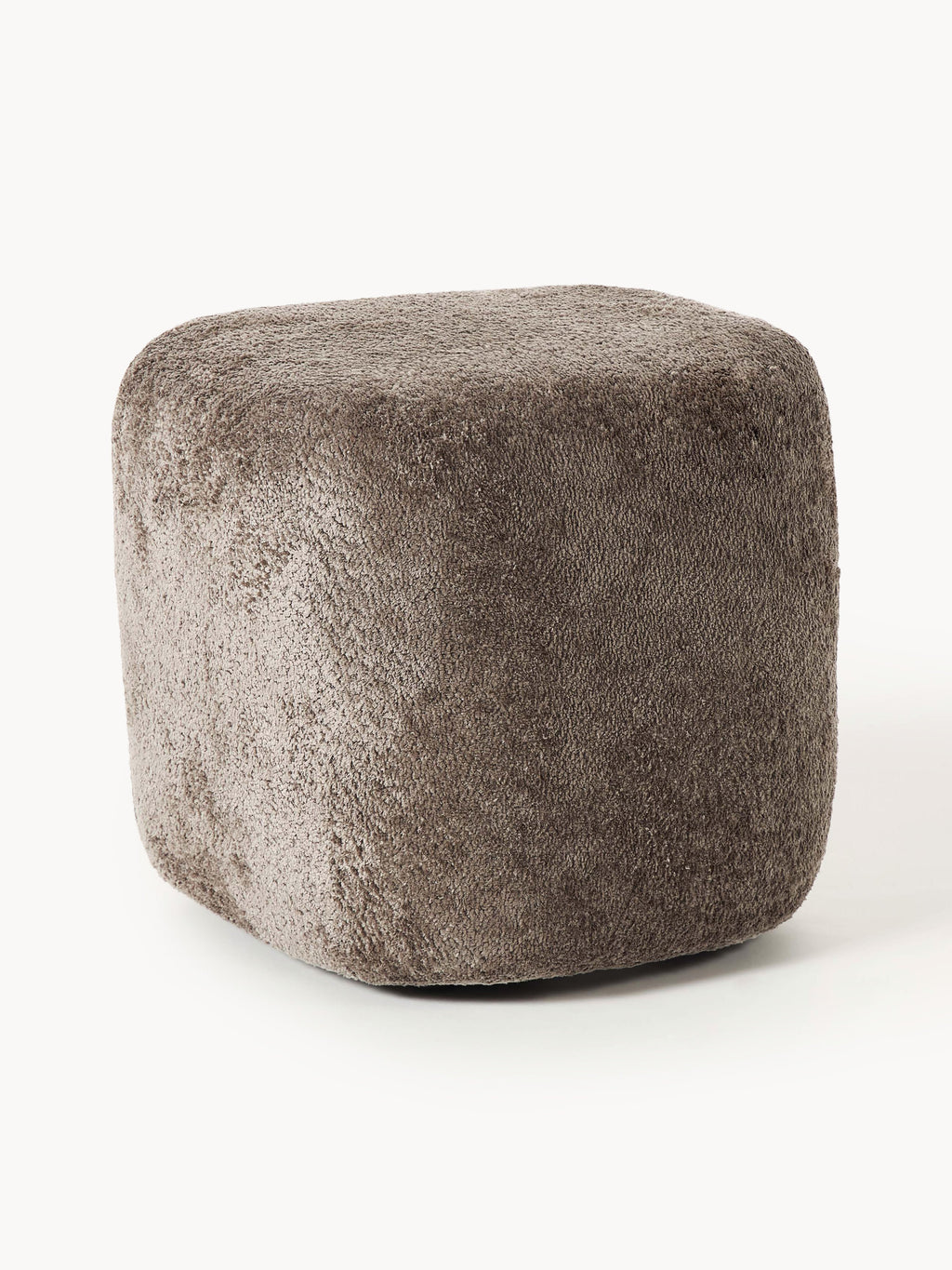 Gallery image 1 - High Teddy Bouclé Ottoman Wolke
