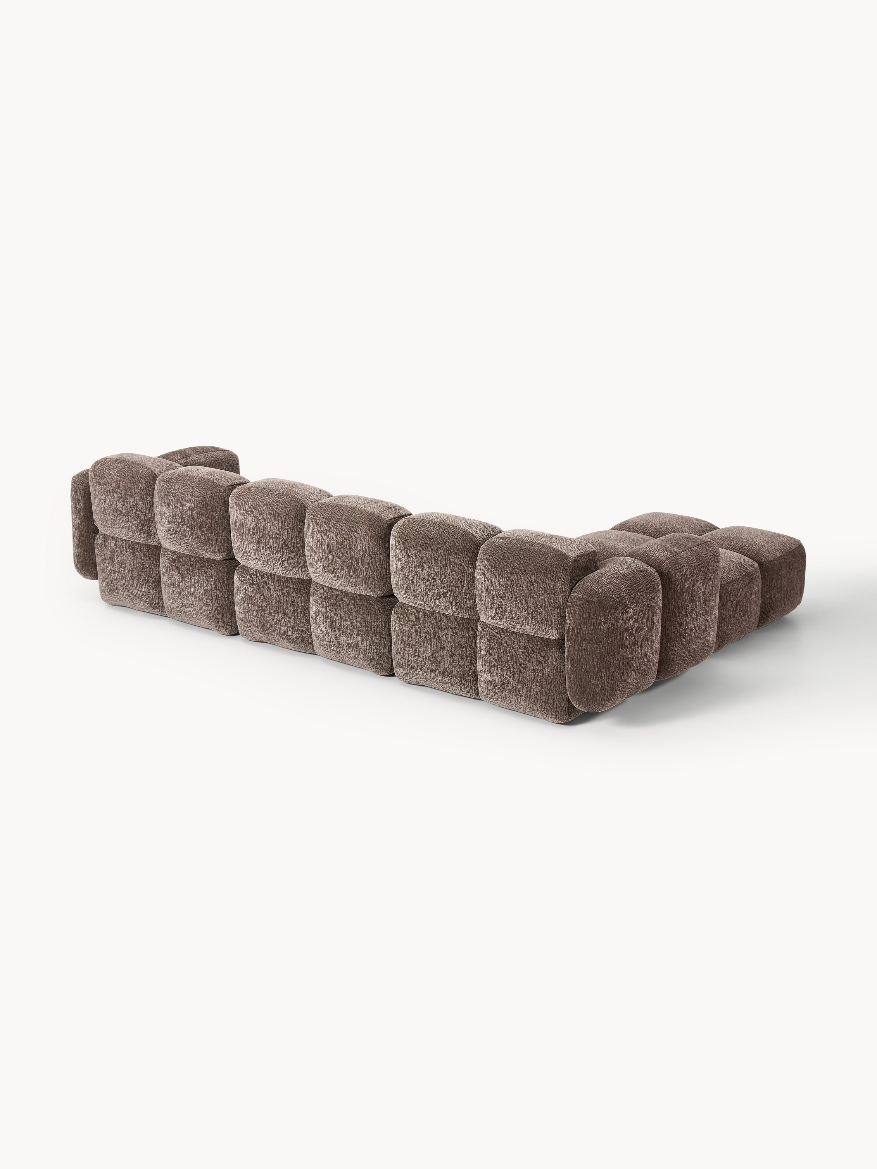 Tayla Modular Sofa (4-seater) with Ottoman (left/right)