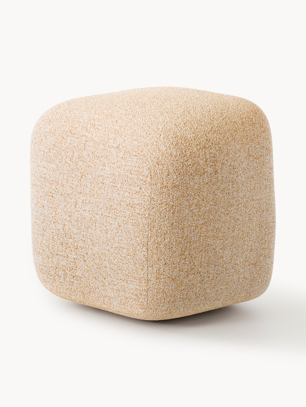 Gallery image 1 - High Bouclé Ottoman Wolke