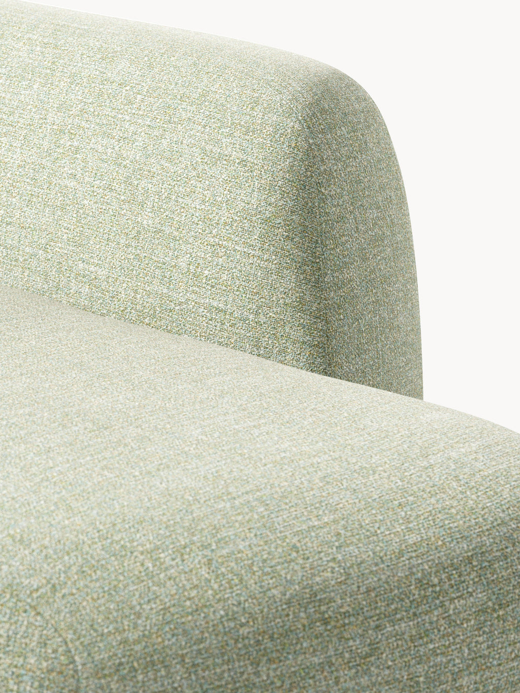 Wolke Modular Bouclé Corner Sofa (4-seater) with Chaise End