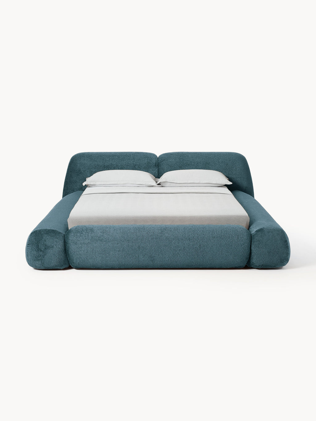 Wolke Upholstered Teddy Bouclé Bed