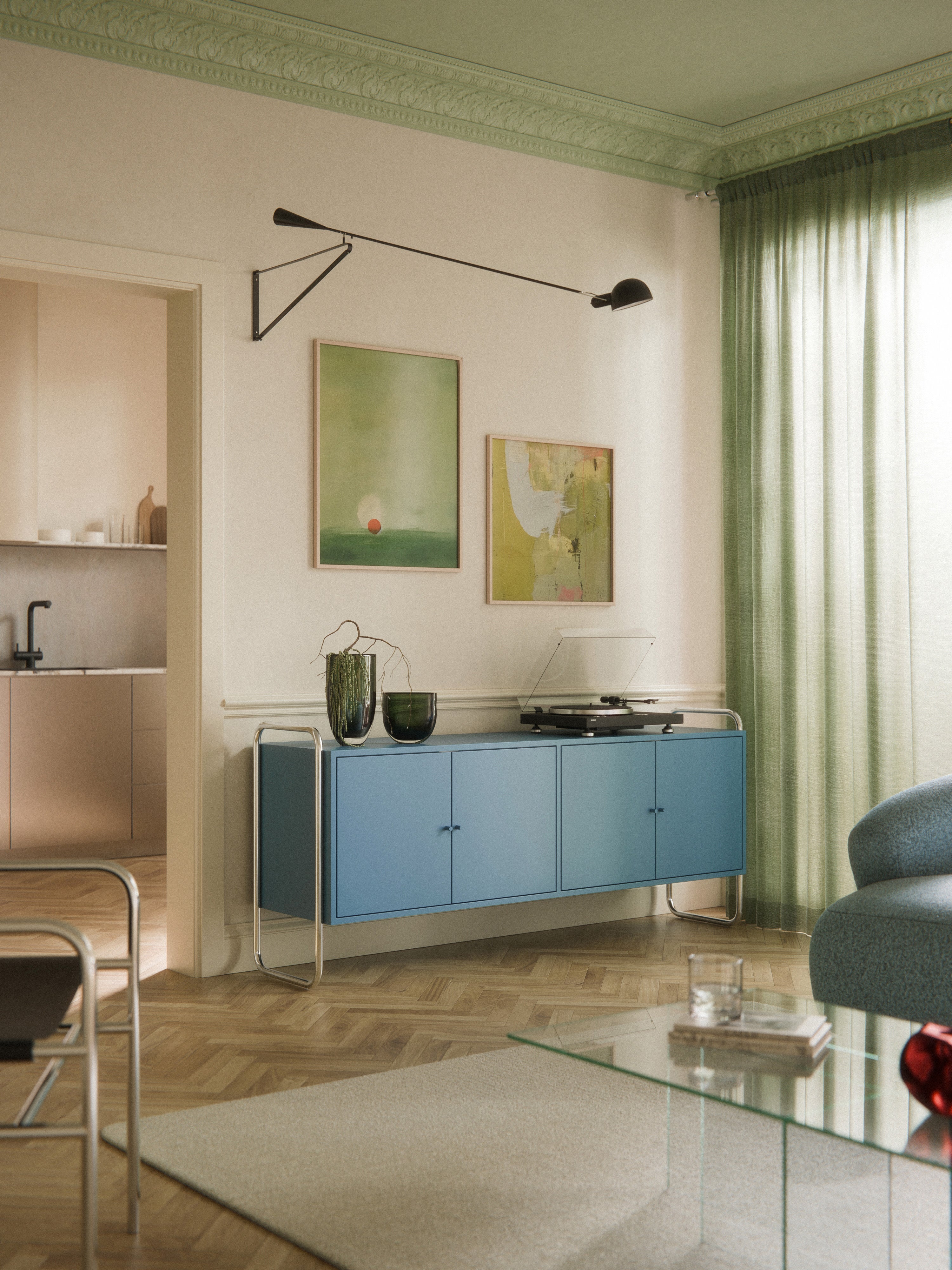 Robyn Metal Sideboard