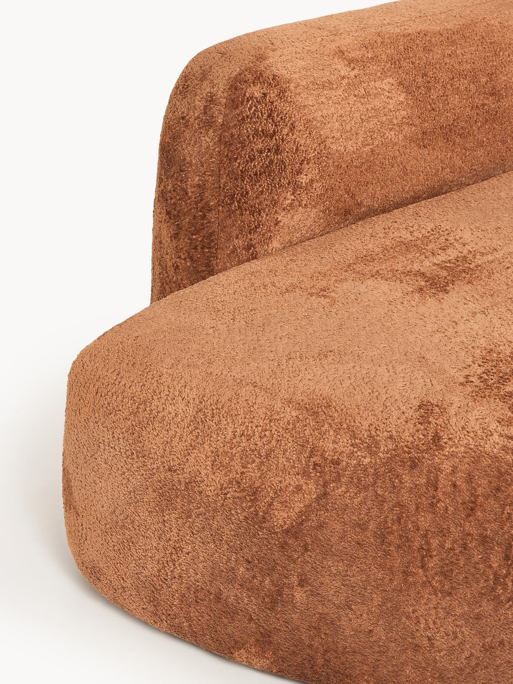 Wolke Modular Teddy Bouclé Chaise (3-seater)