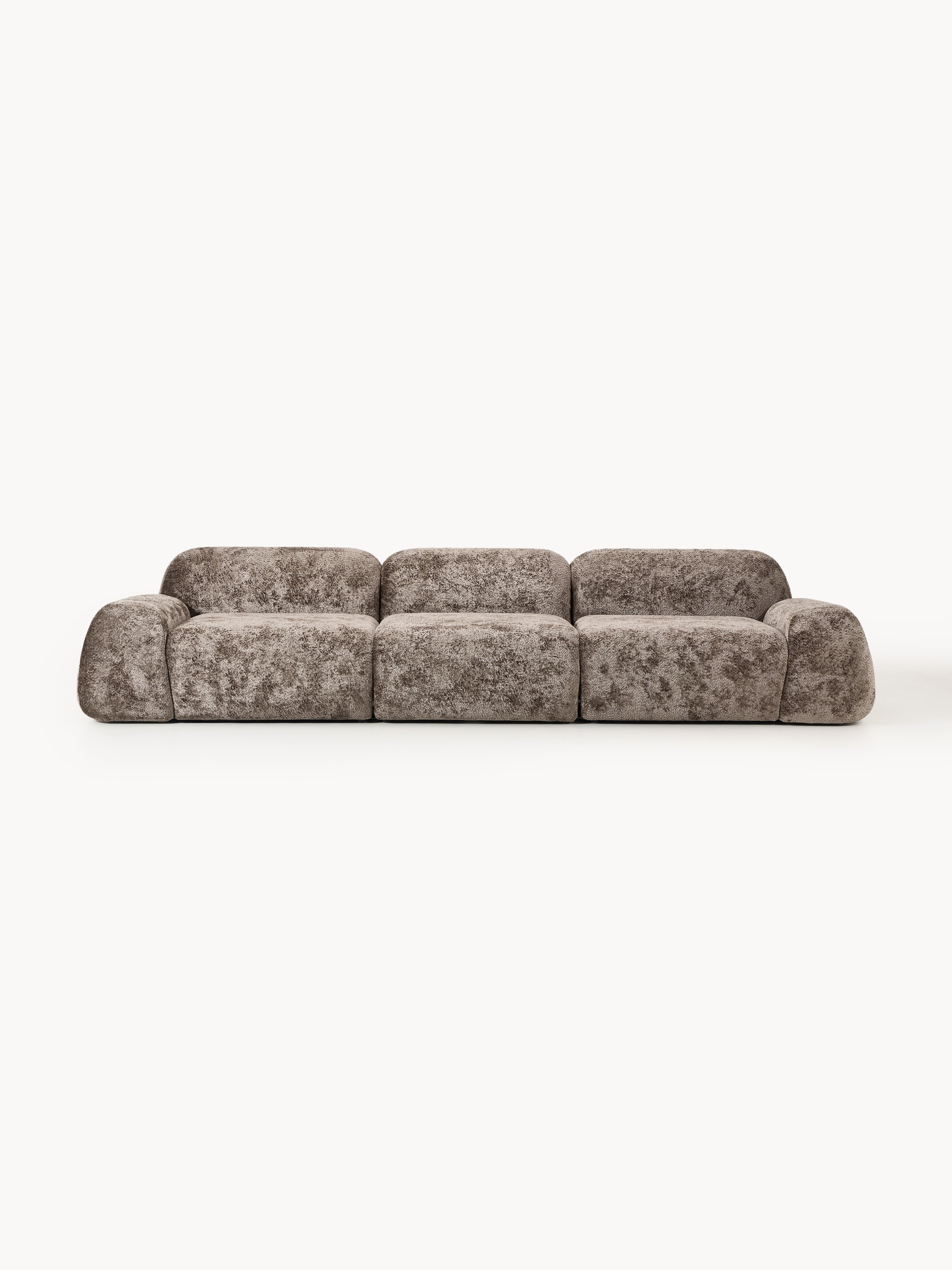 Gallery image 1 - Modular Teddy Bouclé Sofa Wolke (4-seater)