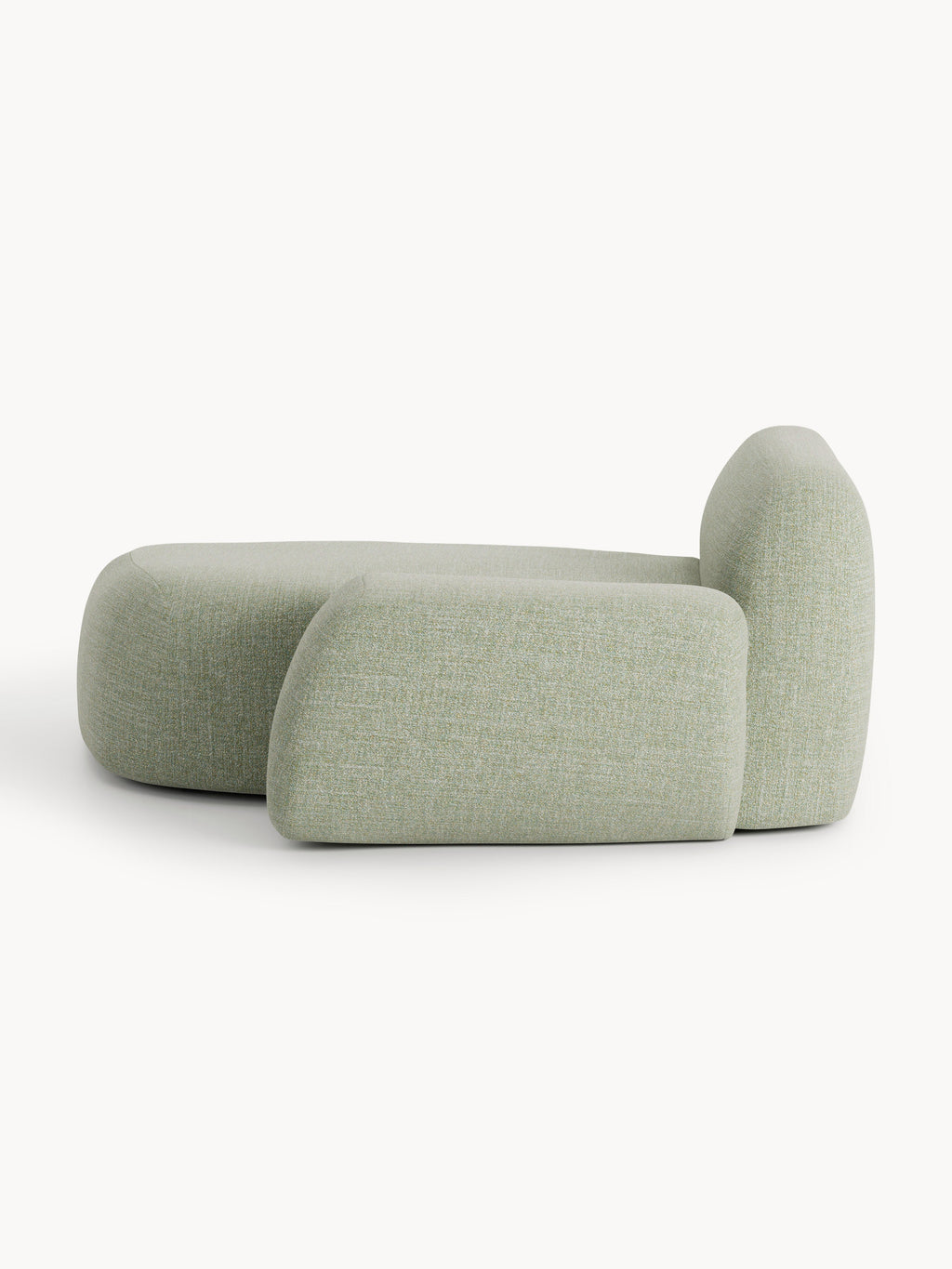 Wolke Bouclé Chaise Corner Module