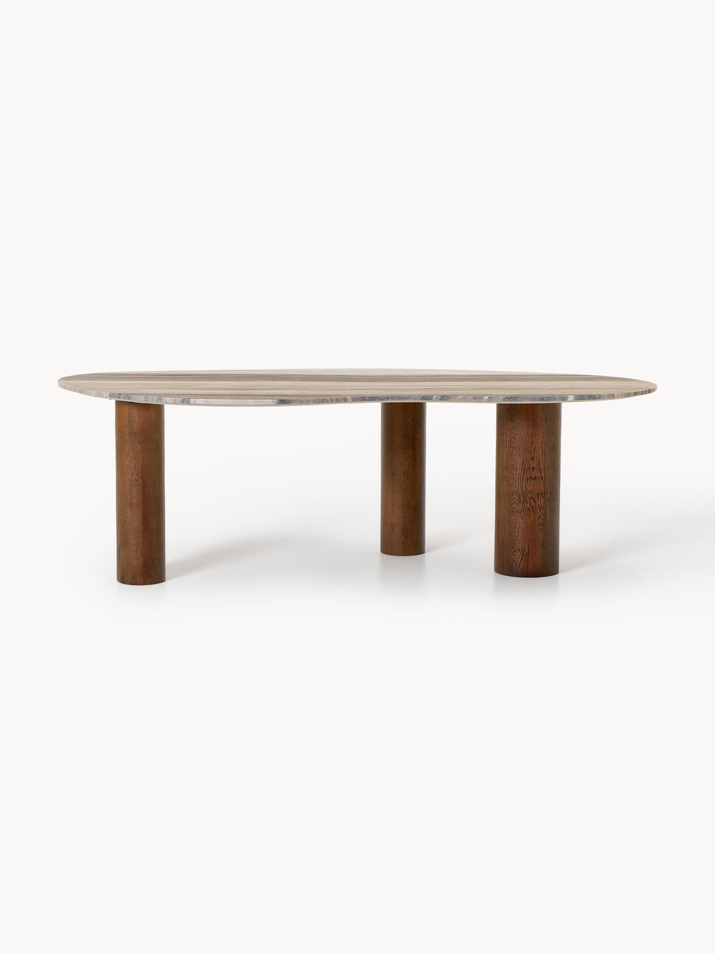 Naruto Organic-Shaped Marble Dining Table, in various sizes