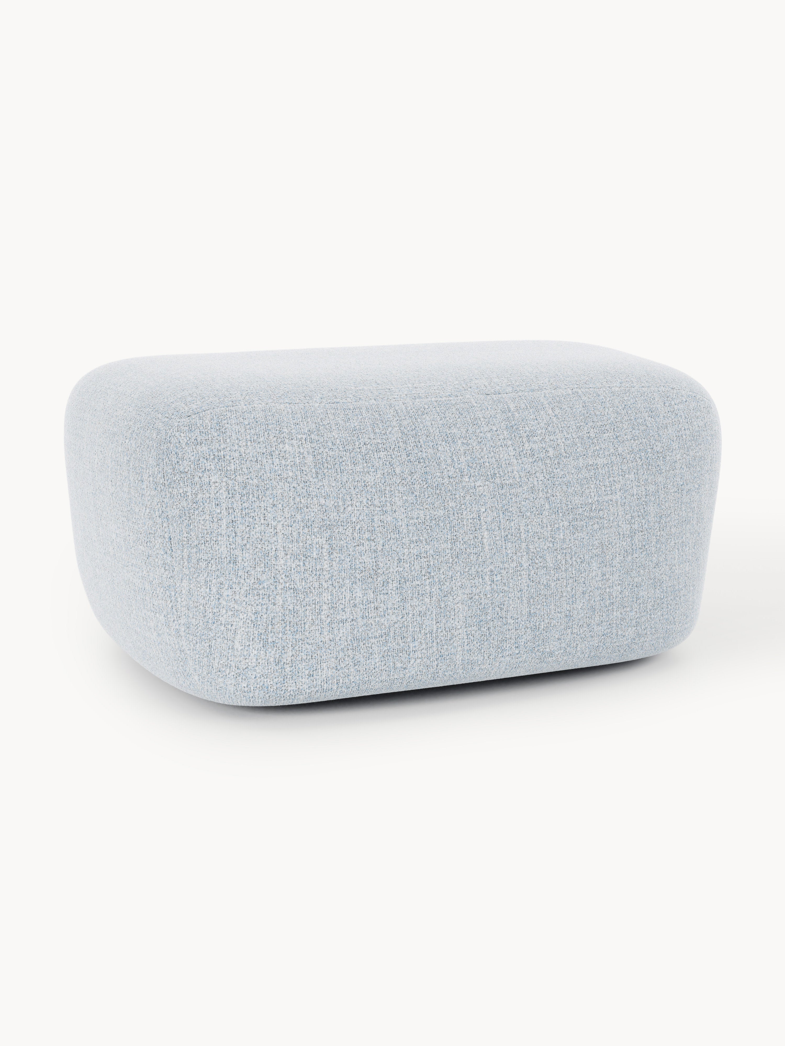 Gallery image 1 - Large Bouclé Ottoman Wolke