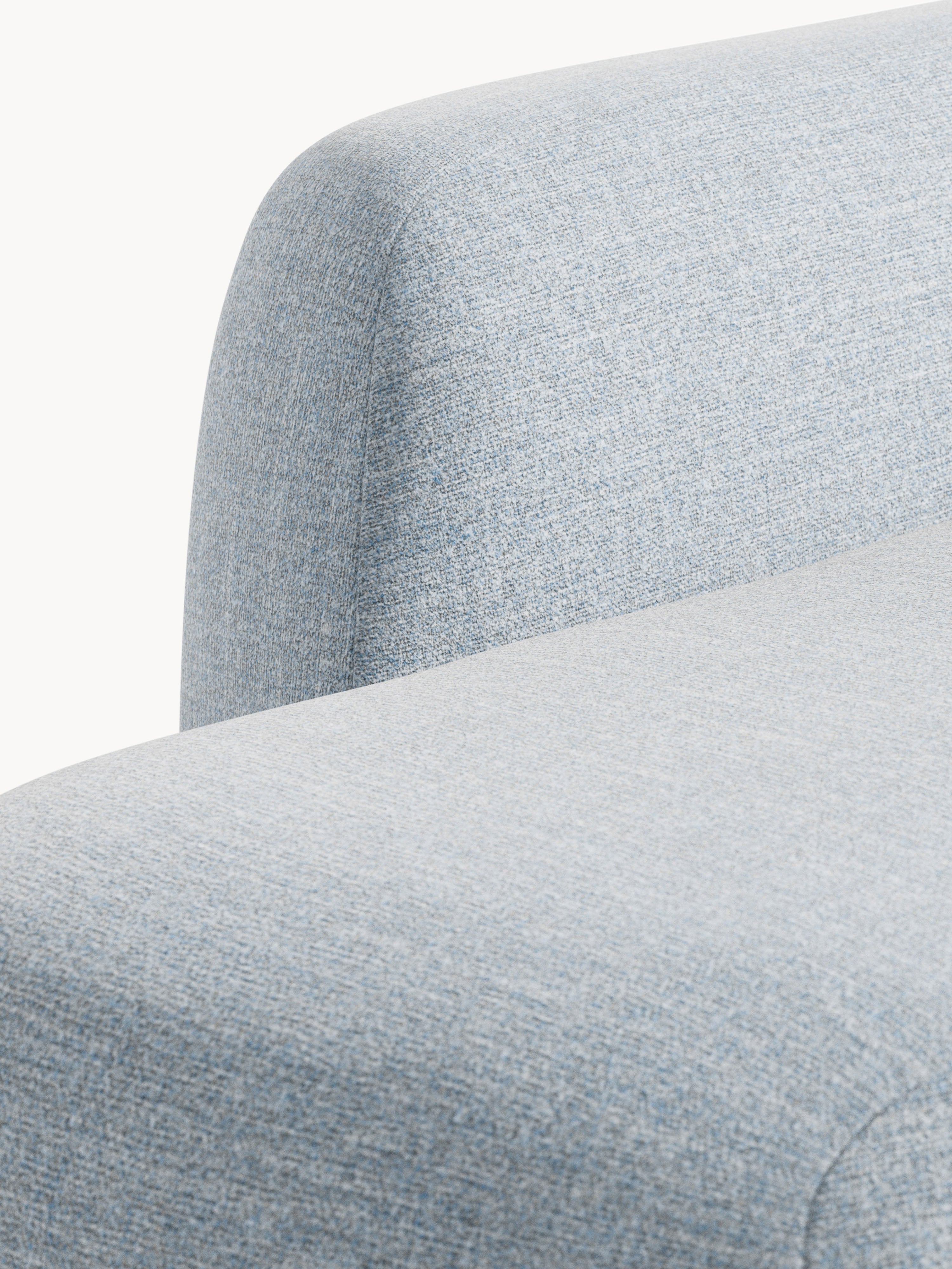 Wolke Modular Bouclé Corner Sofa (4-seater) with Chaise End