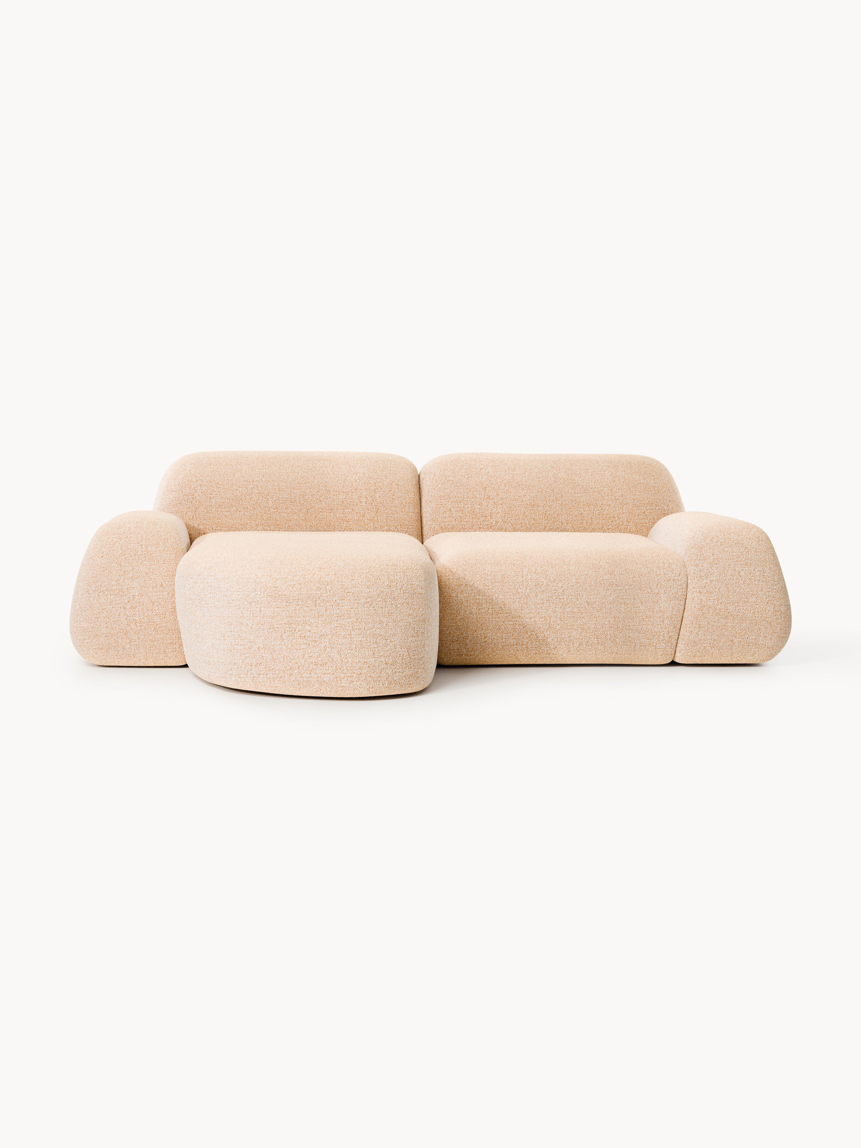 Gallery image 1 - Modular Bouclé Corner Sofa Wolke (3-seater)