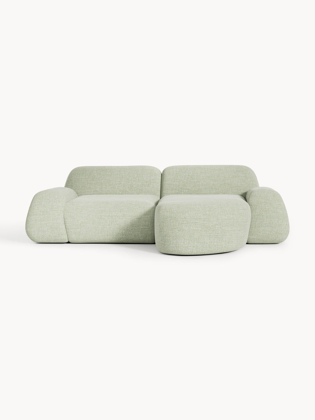 Wolke Modular Bouclé Corner Sofa (3-seater)