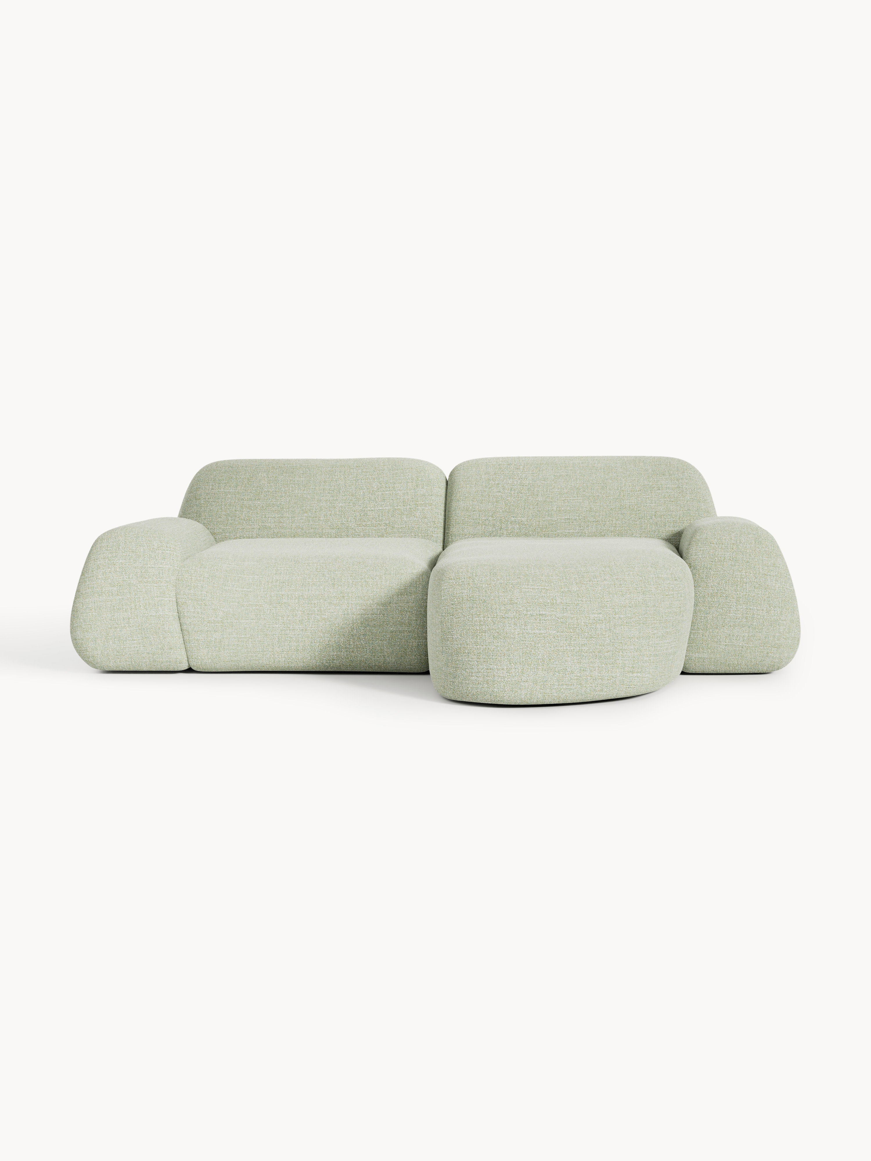 Wolke Modular Bouclé Corner Sofa (3-seater)