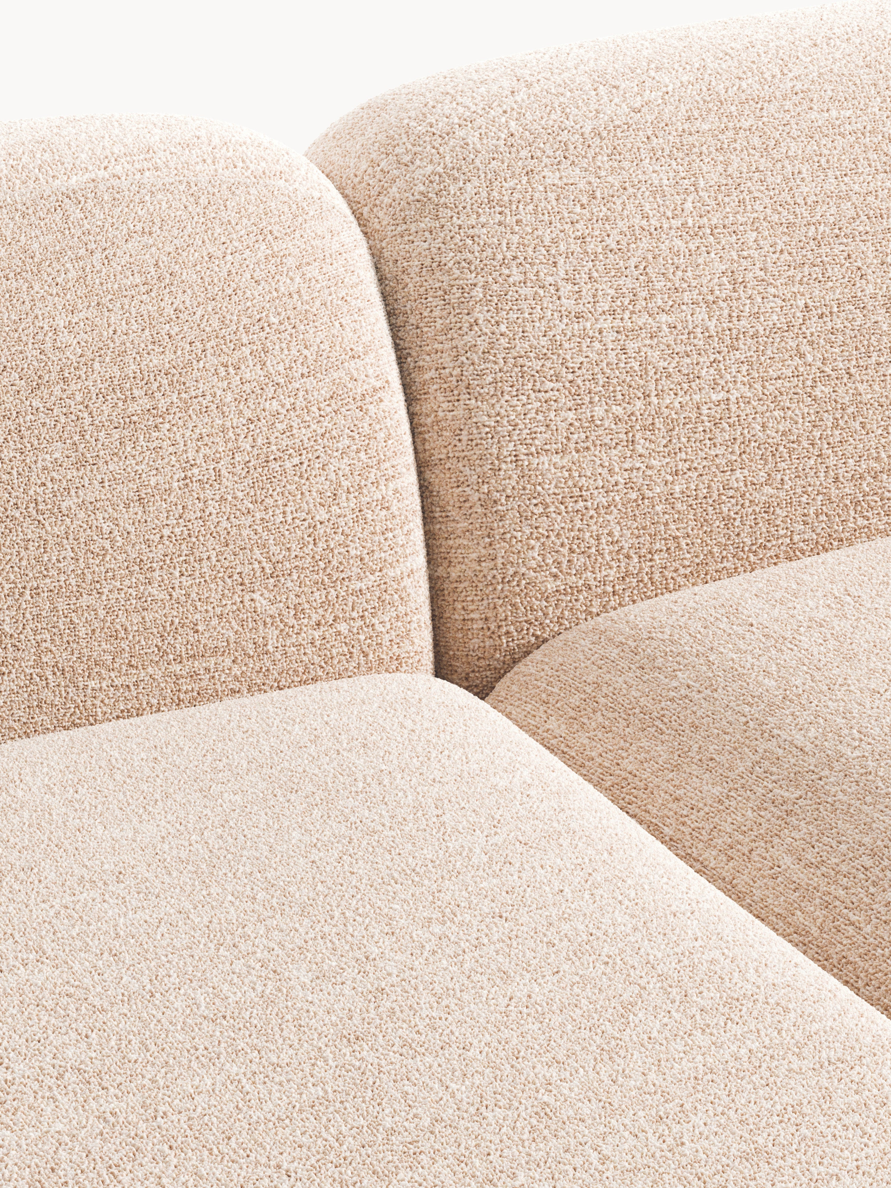 Wolke Modular Bouclé Chaise (3-seater)