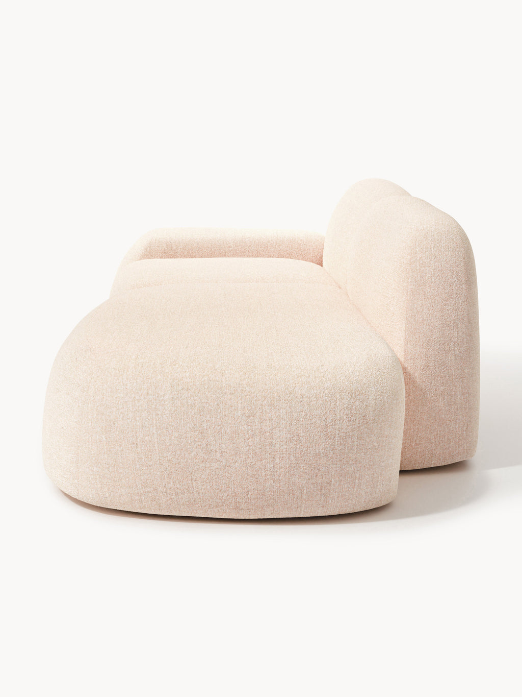 Wolke Modular Bouclé Chaise (3-seater)