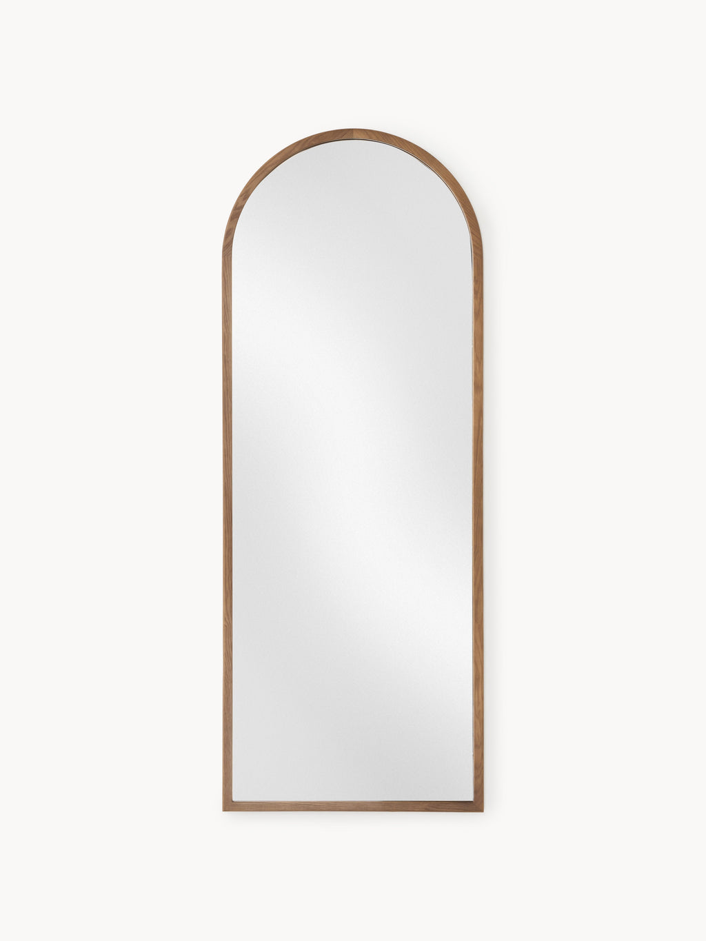 Gallery image 1 - Full-Length Leaner Mirror Levan with Oak Wood Frame