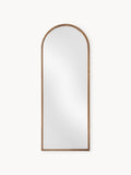 Gallery image 1 - Full-Length Leaner Mirror Levan with Oak Wood Frame