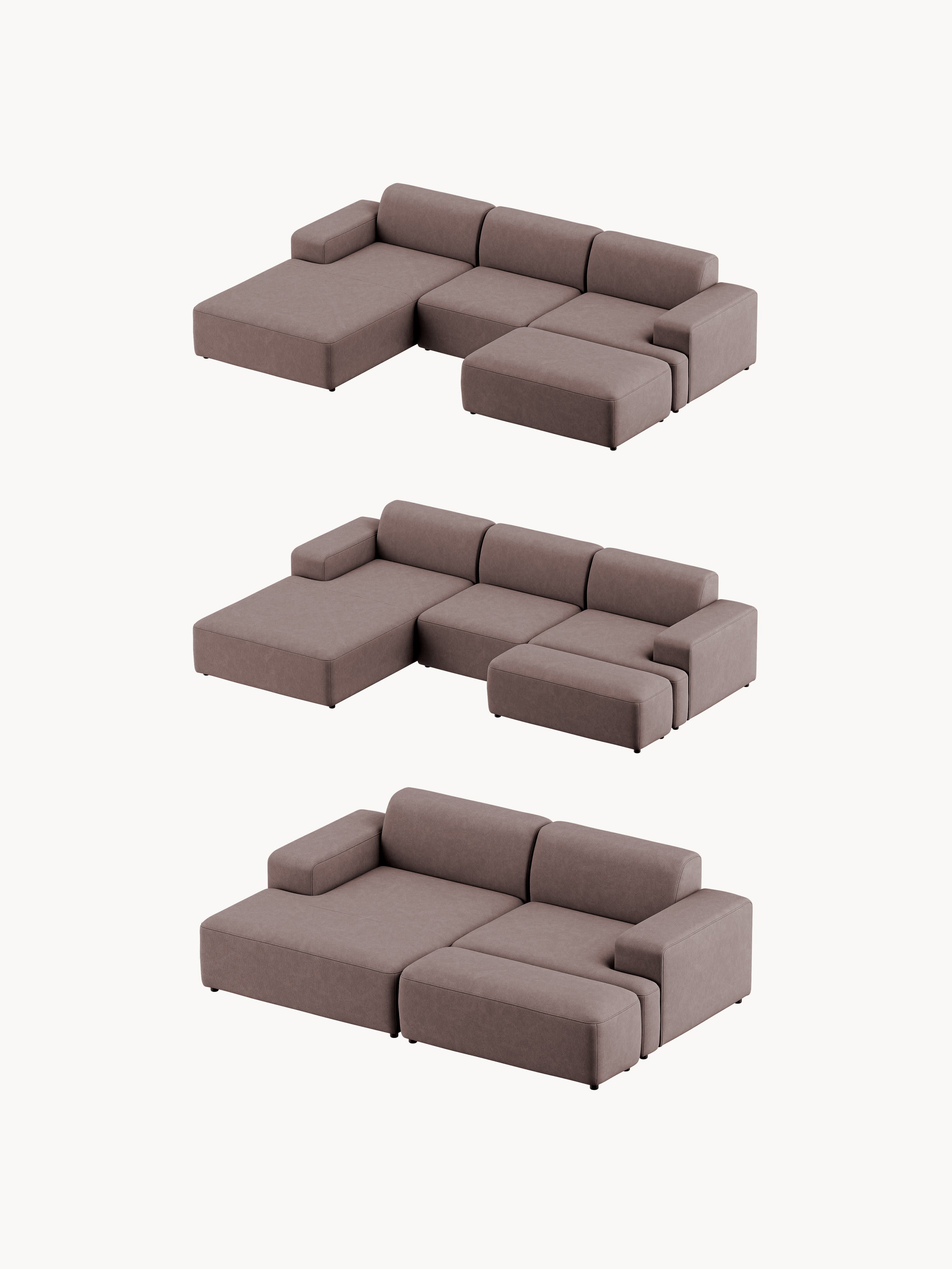 Melva Corner Sofa (3-seater)