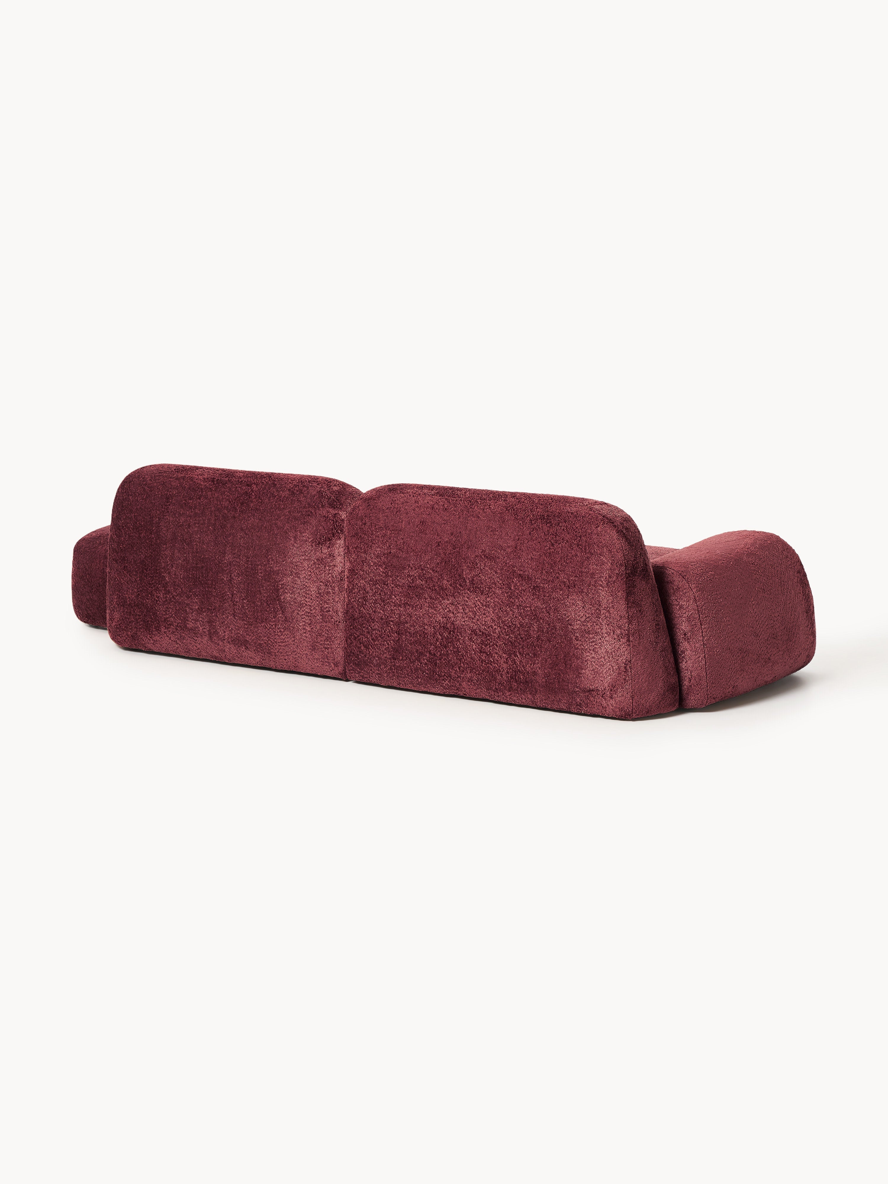 Wolke Modular Teddy Bouclé Chaise (3-seater)