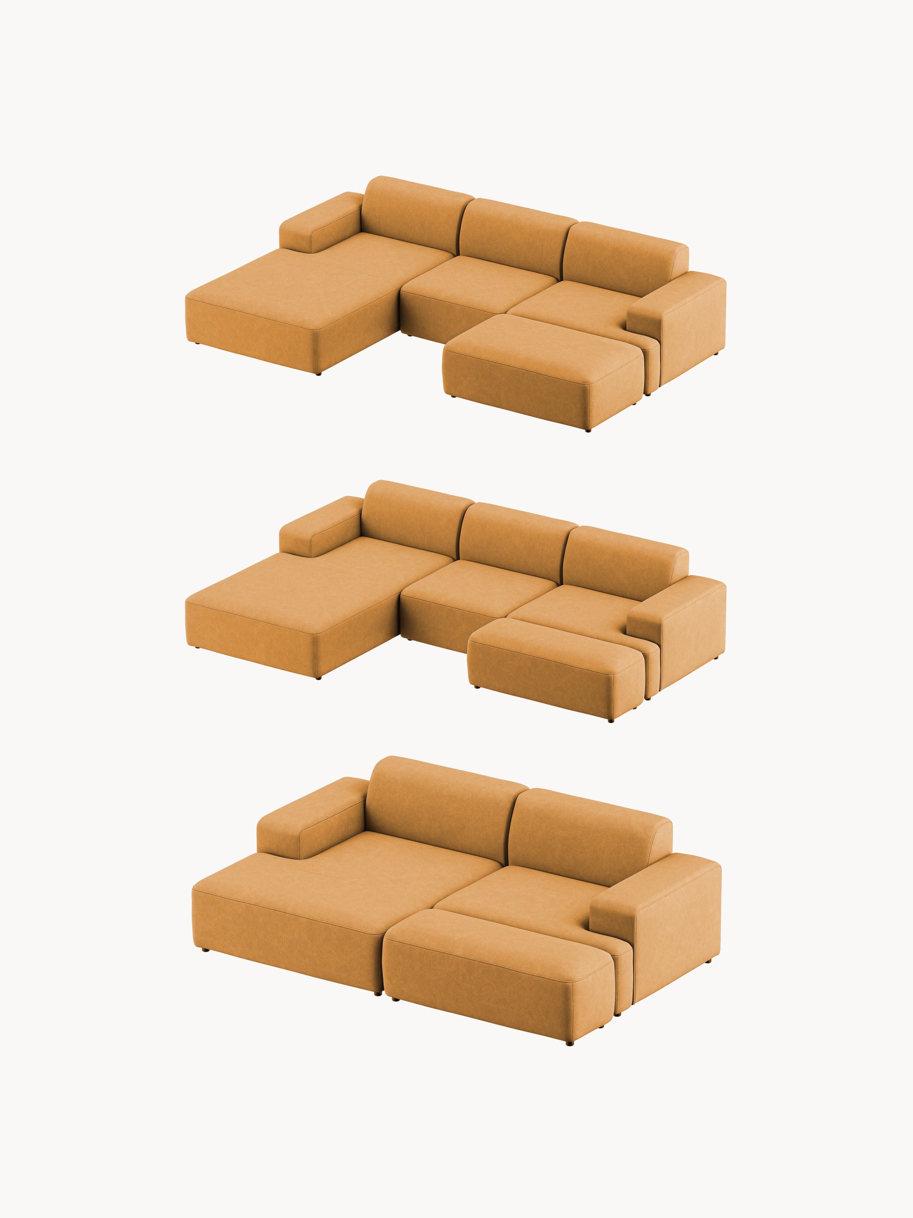 Melva Corner Sofa (4-seater)
