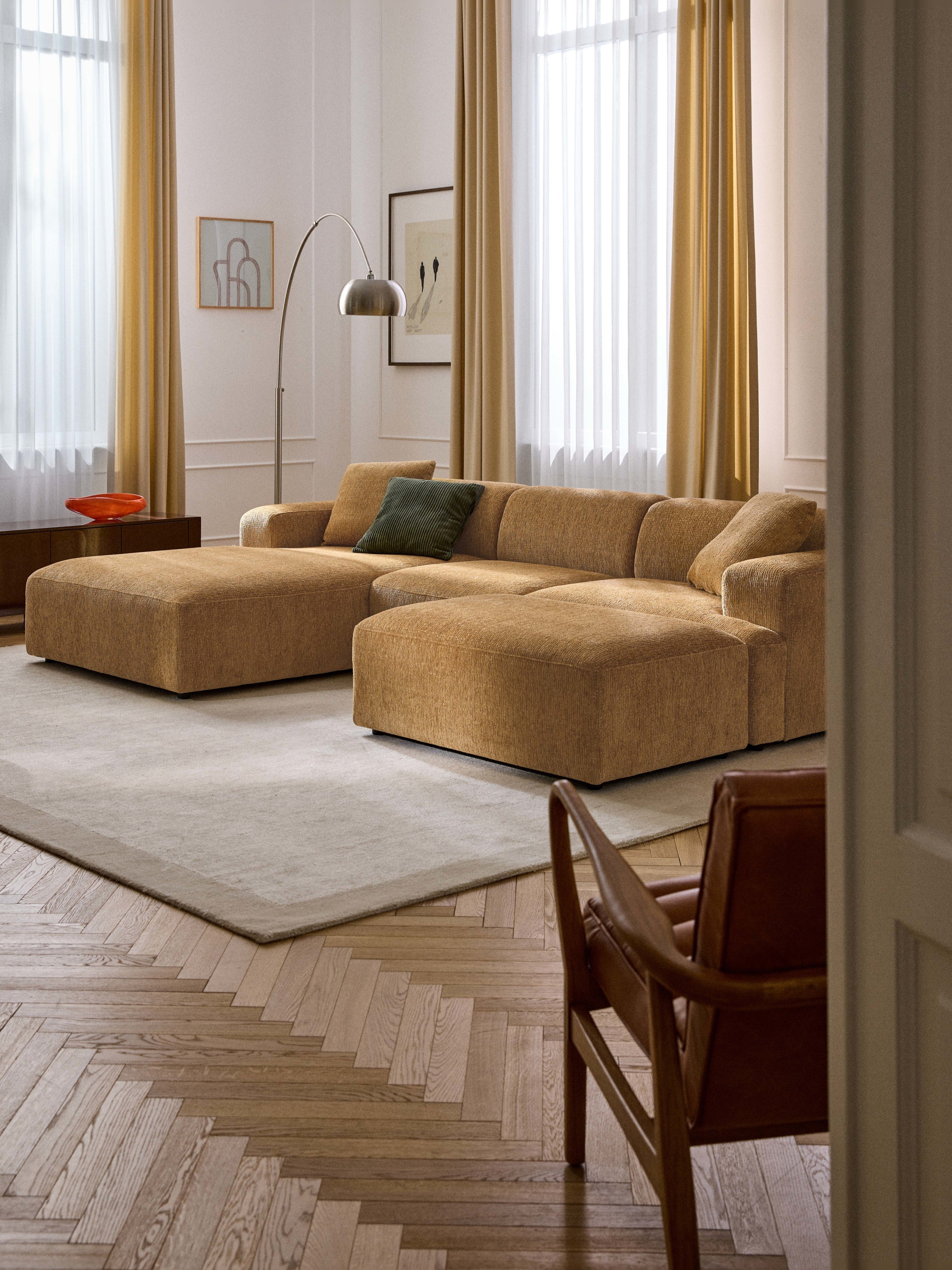Melva Corner Sofa (4-seater)