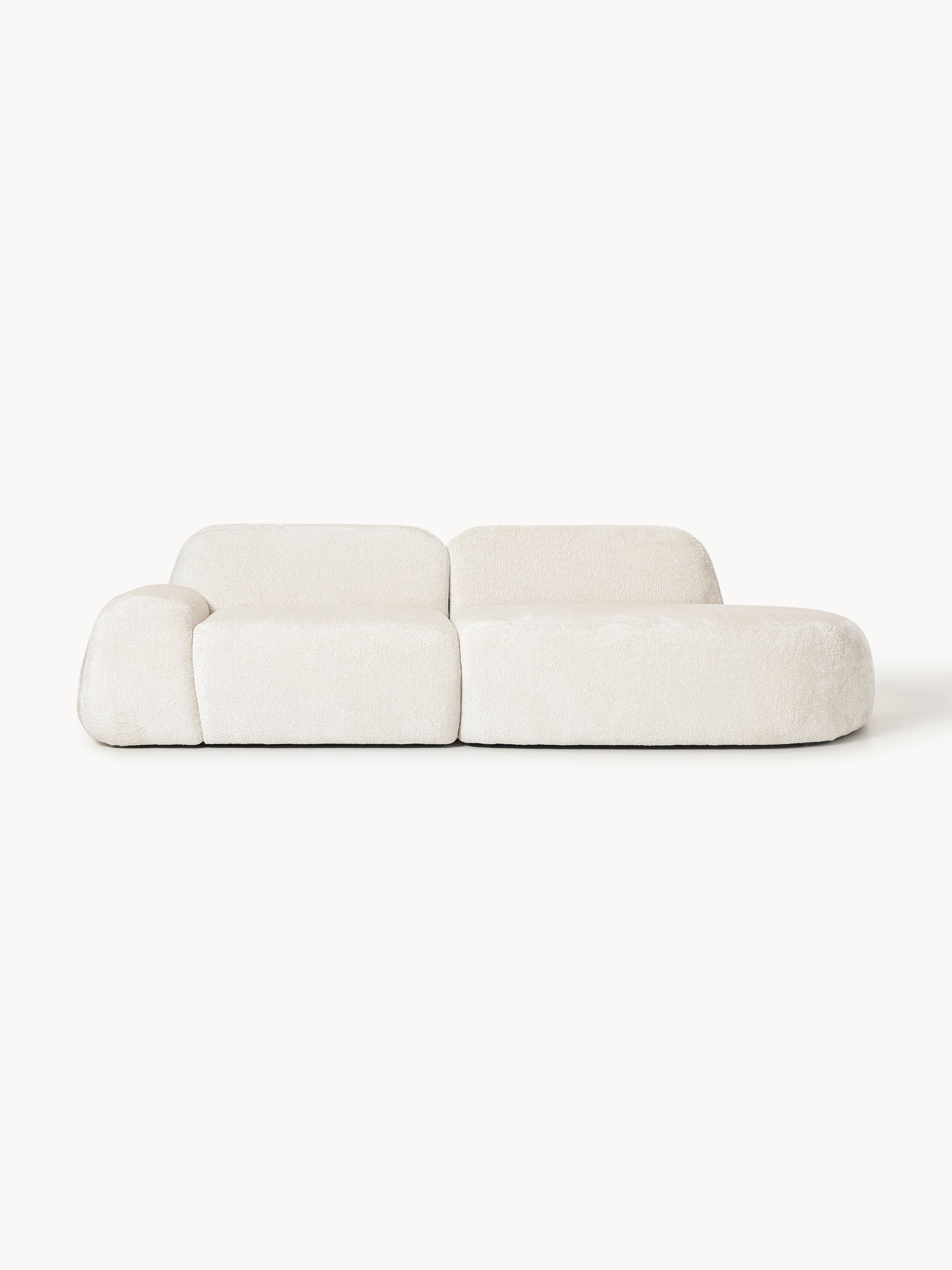 Wolke Modular Teddy Bouclé Chaise (3-seater)