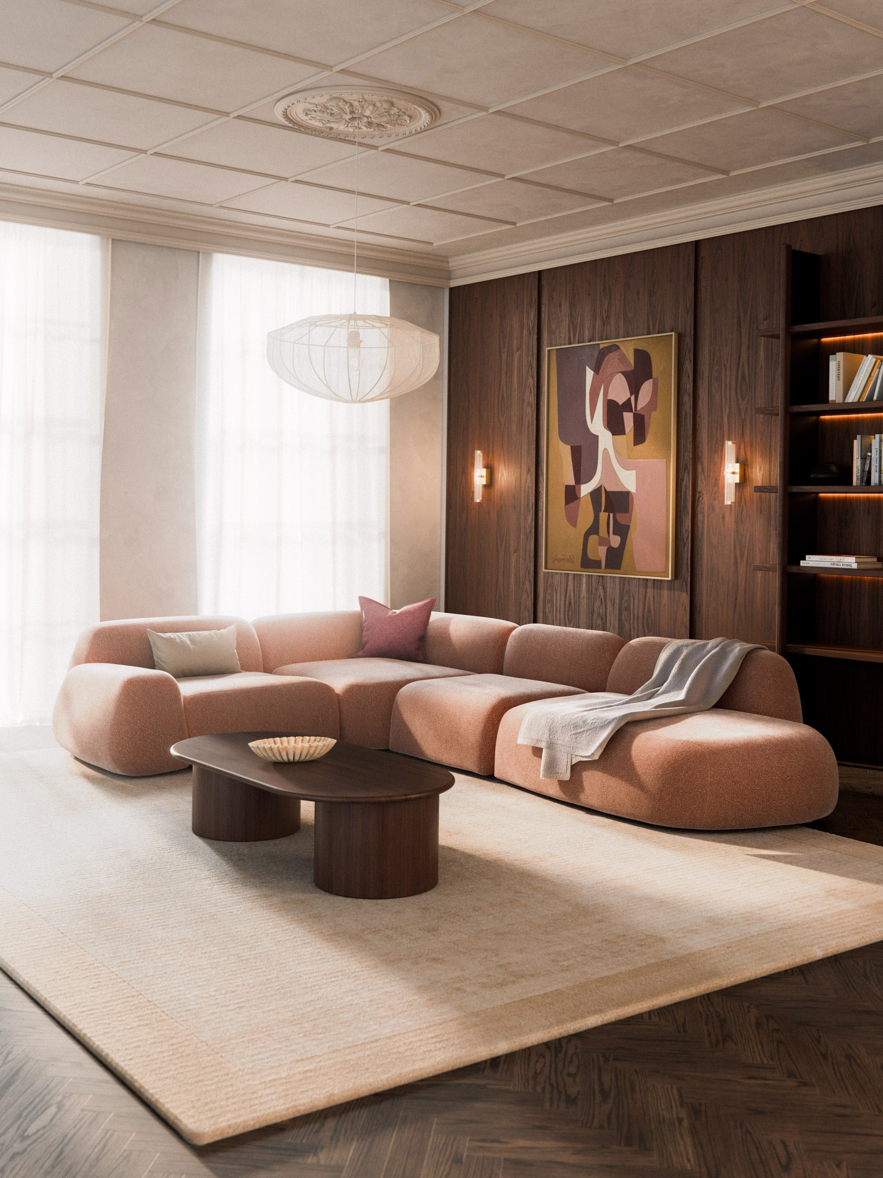 Wolke XL Modular Corner Sofa with Chaise End
