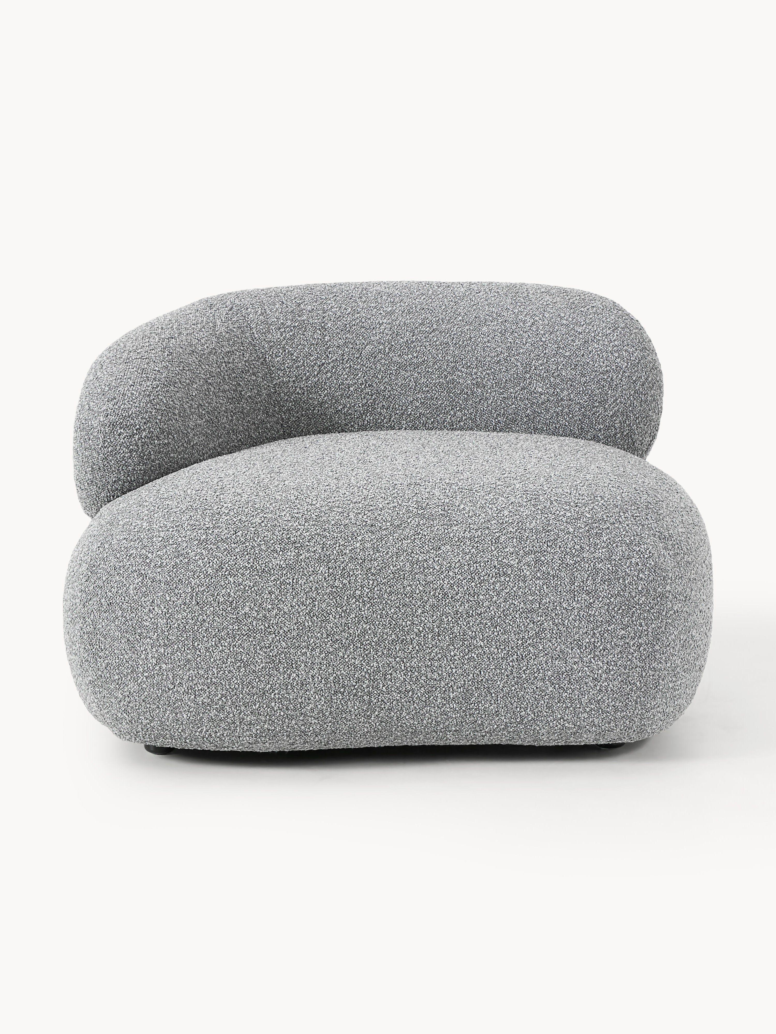 Gallery image 1 - Bouclé Lounge Armchair Alba
