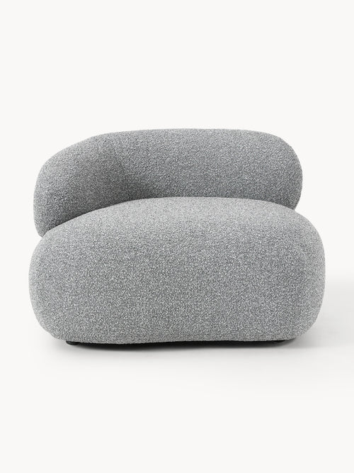 Gallery image 1 - Bouclé Lounge Armchair Alba