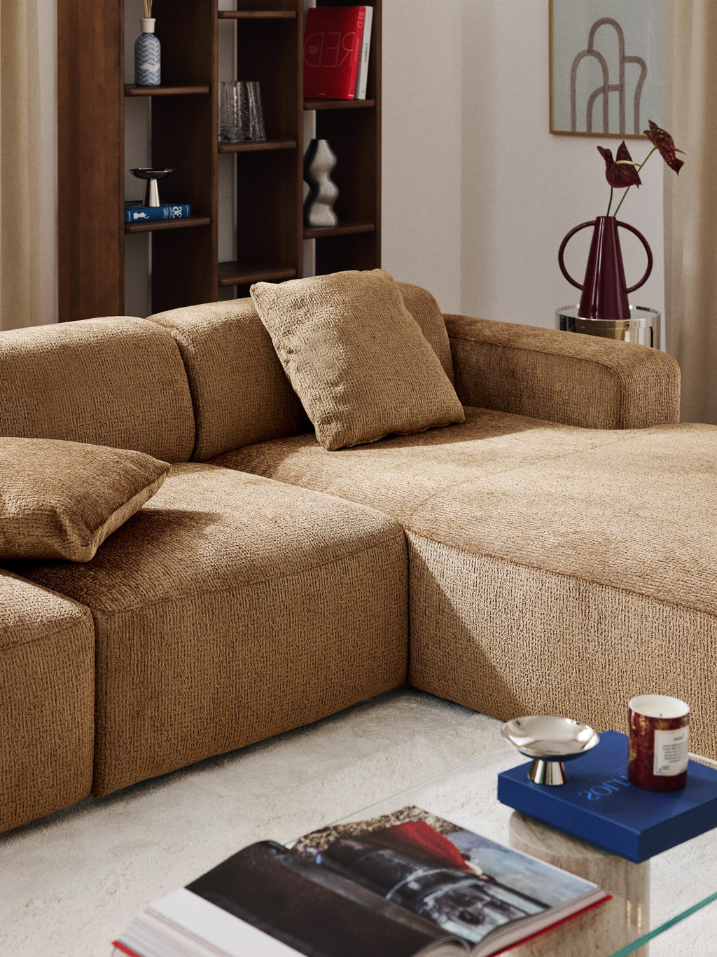 Melva Corner Sofa (4-seater)