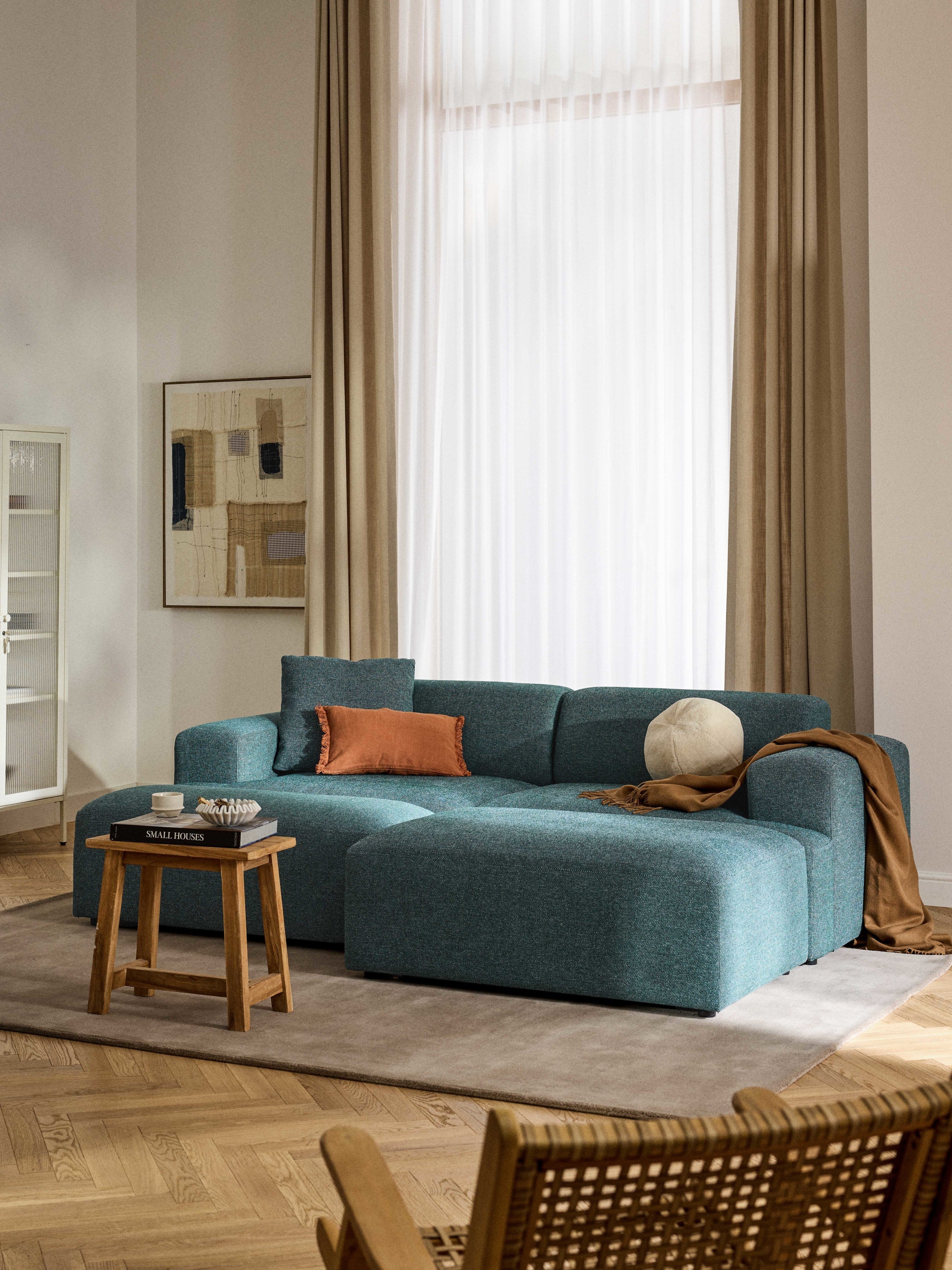 Melva XL Ottoman, W 116 x D 72 cm