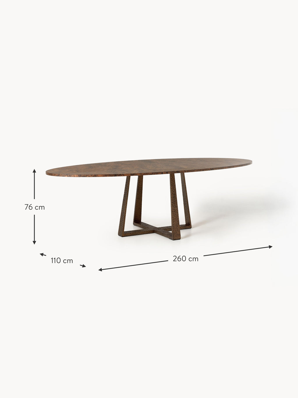 Amella Oval Dining Table, in various sizes