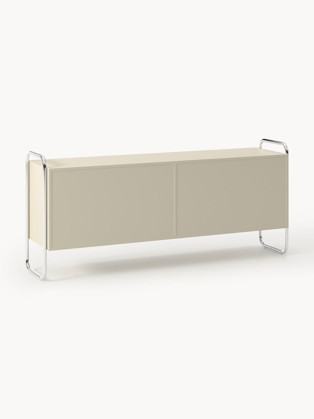 Robyn Metal Sideboard with Glass Front