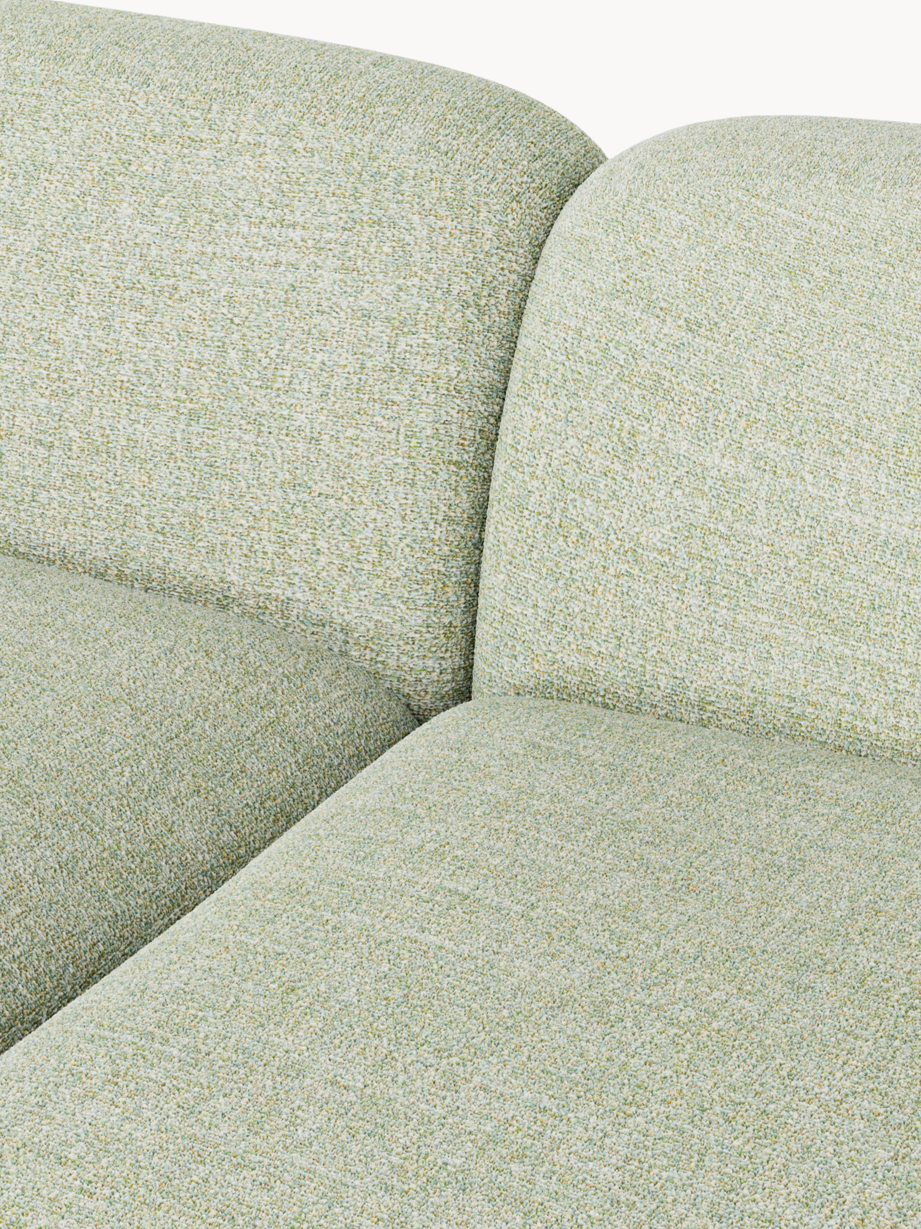 Wolke Modular Bouclé Chaise (3-seater)