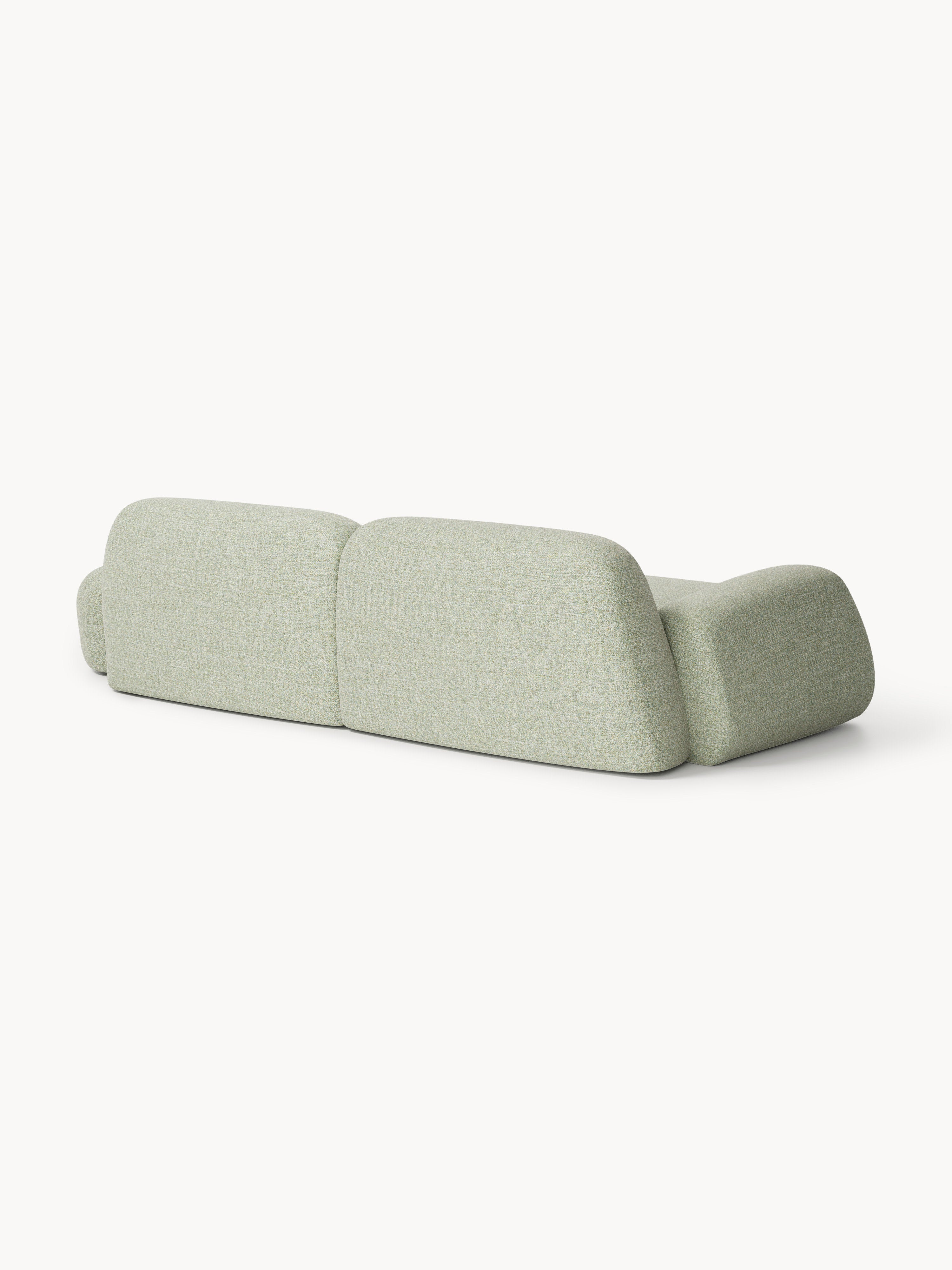Wolke Modular Bouclé Chaise (3-seater)