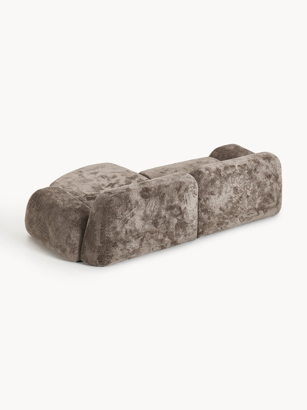Wolke Modular Teddy Bouclé Corner Sofa (3-seater)