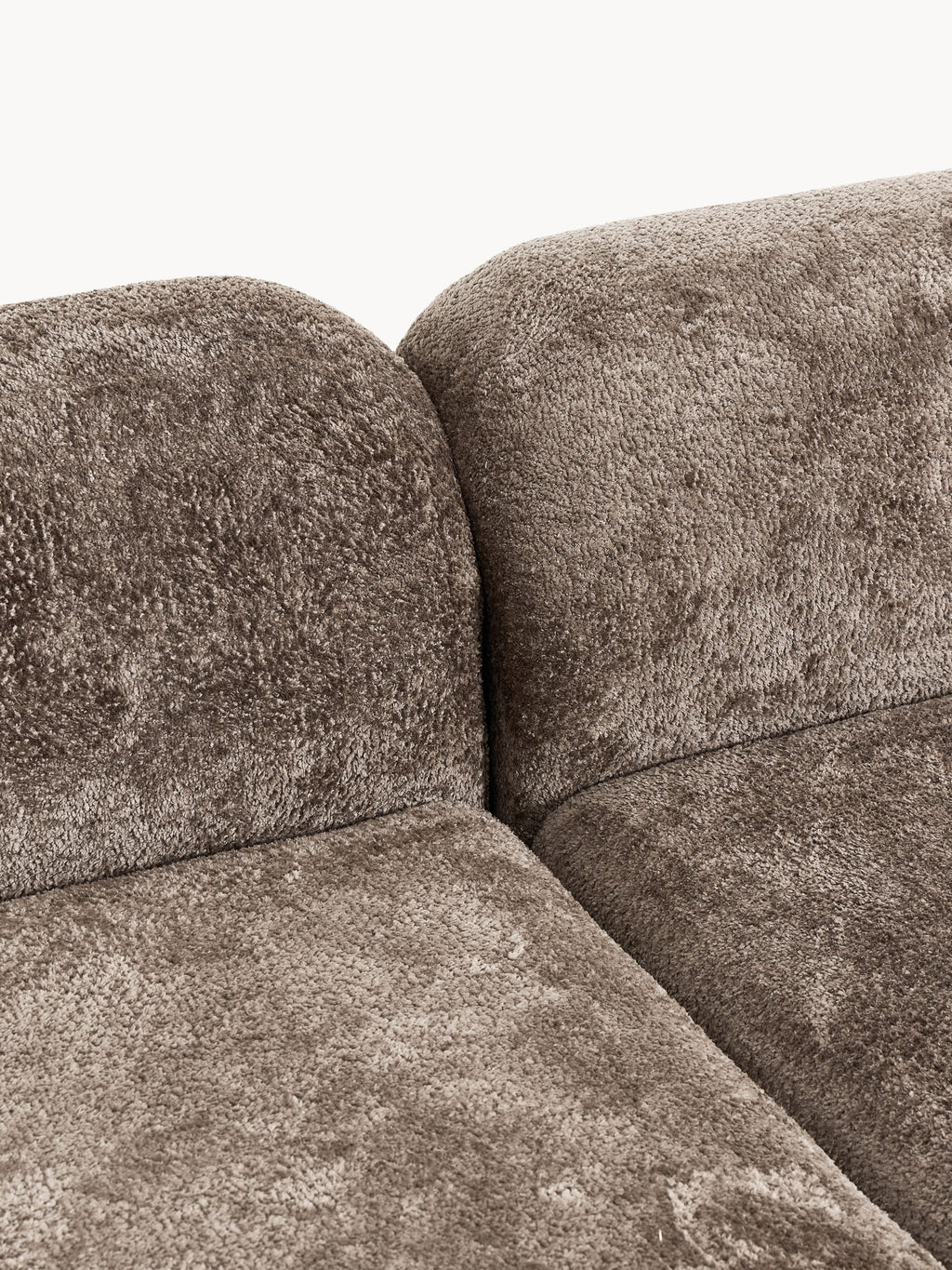 Wolke Modular Teddy Bouclé Corner Sofa (3-seater)