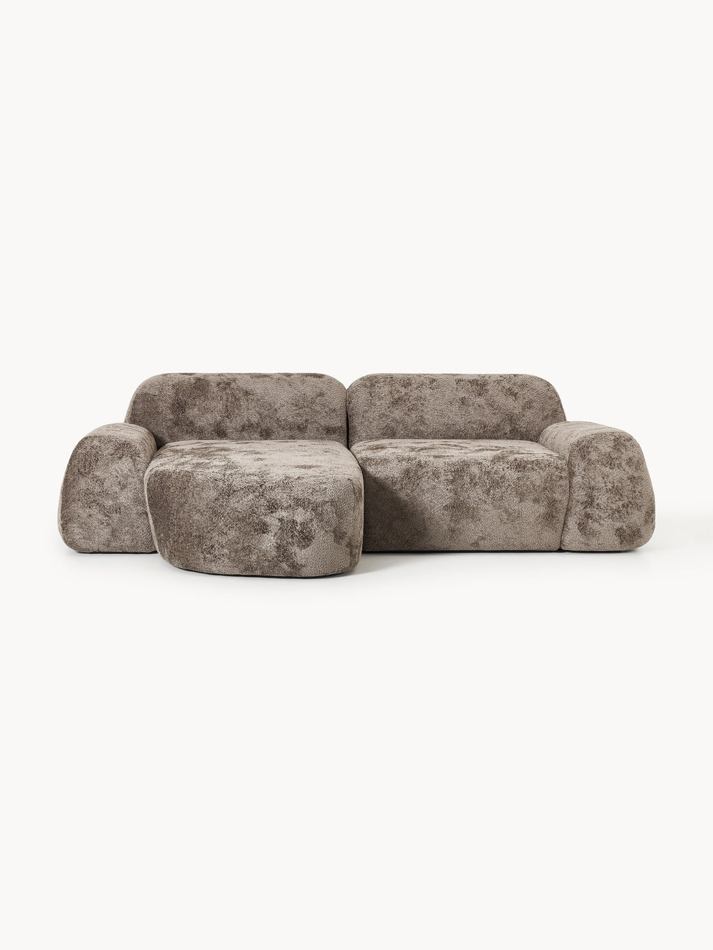 Wolke Modular Teddy Bouclé Corner Sofa (3-seater)