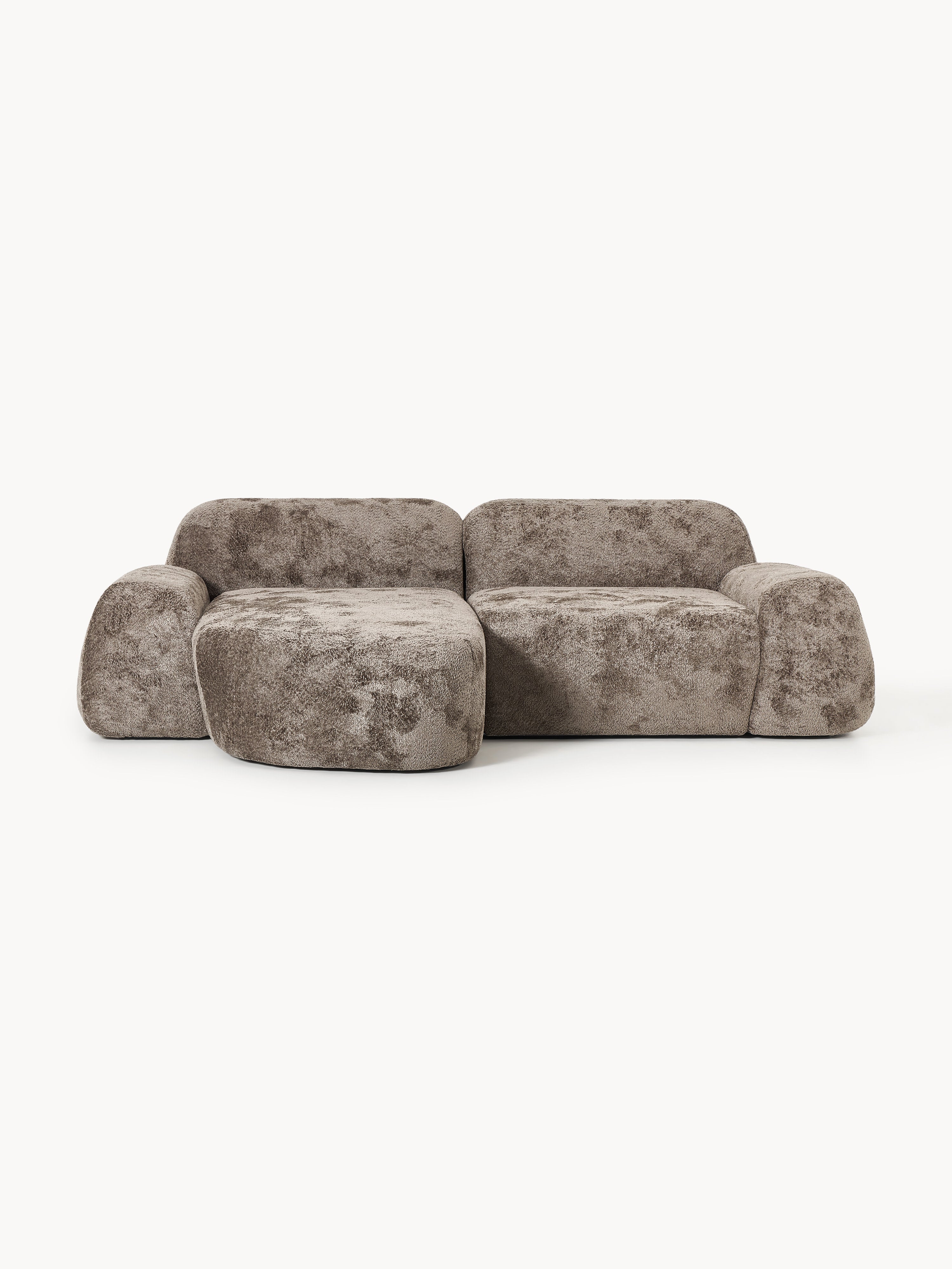 Wolke Modular Teddy Bouclé Corner Sofa (3-seater)