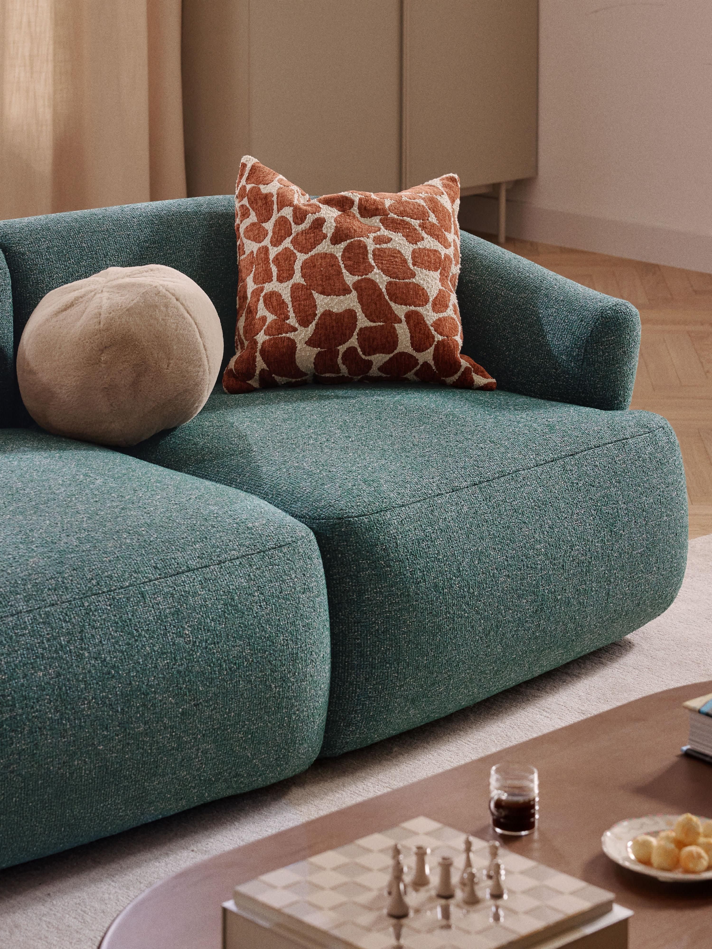 Sofia Modular Bouclé Sofa (2-seater)