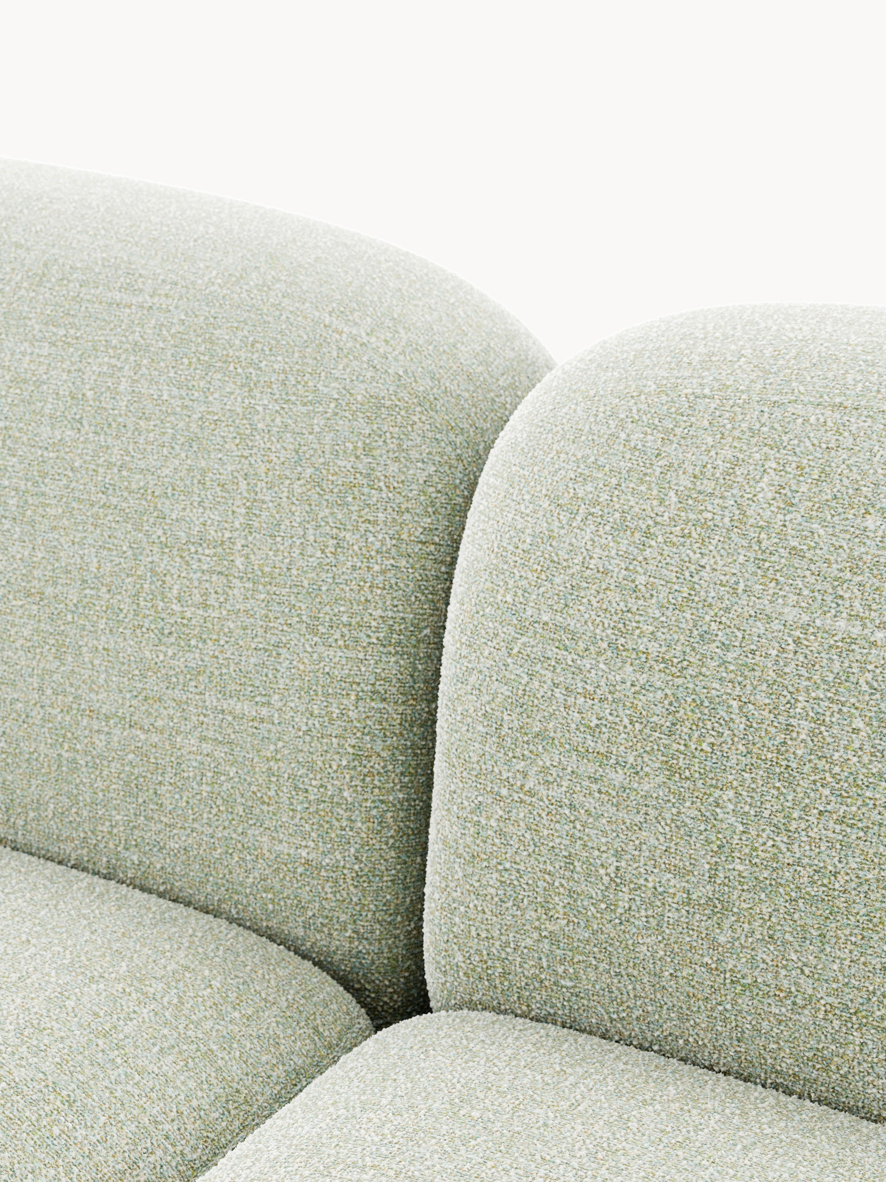 Wolke Modular Bouclé Sofa (4-seater)