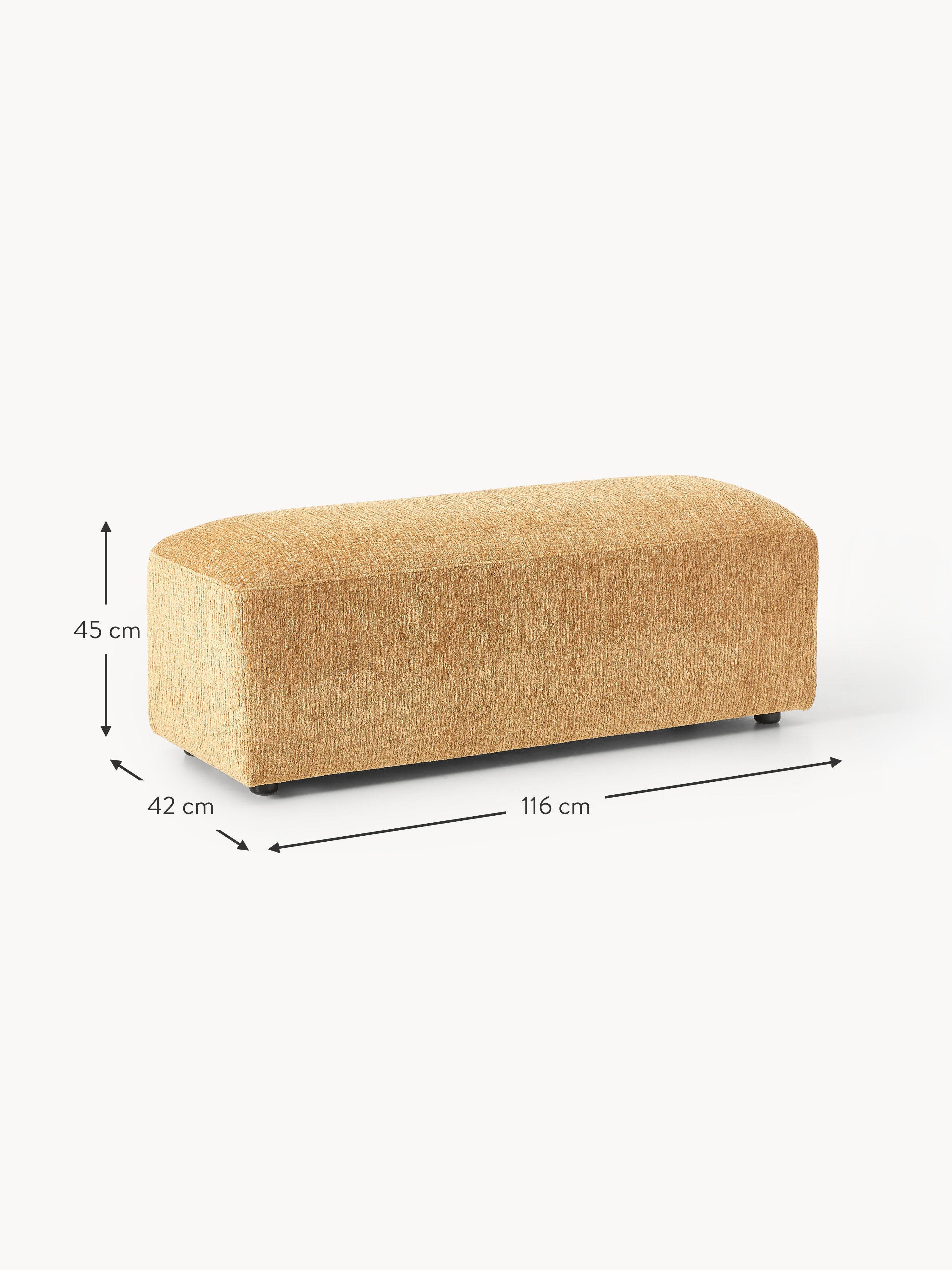 Melva XL Ottoman, W 116 x D 42 cm