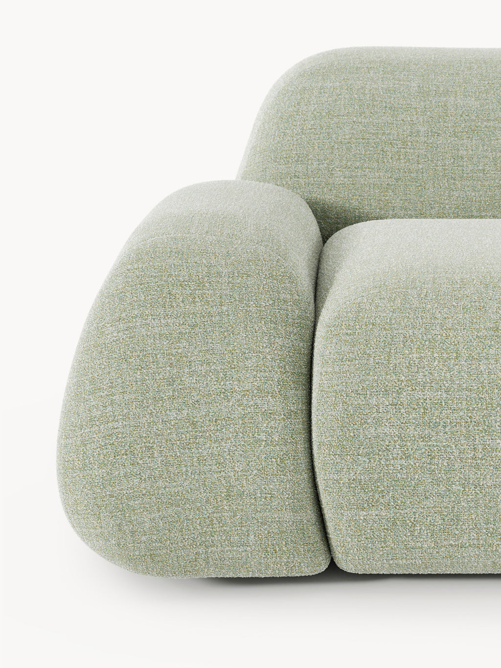 Wolke Modular Bouclé Sofa (3-seater)