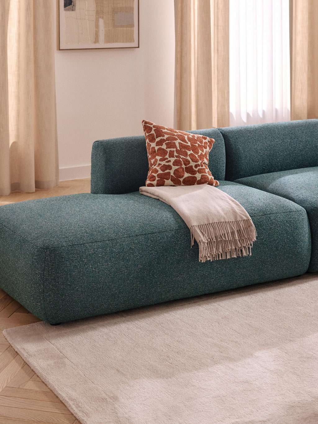 Sofia XL Modular Bouclé Corner Sofa