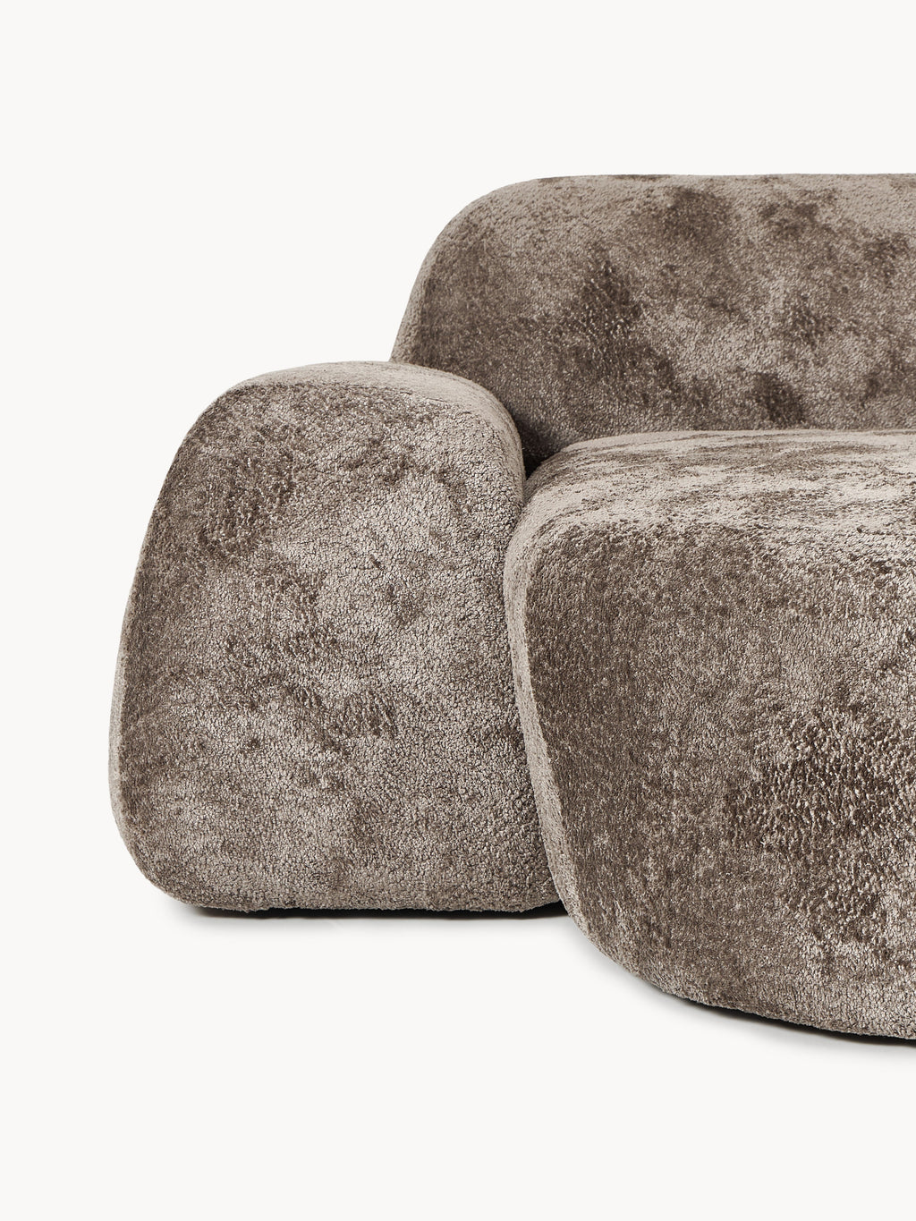 Wolke Modular Teddy Bouclé Corner Sofa (4-seater)