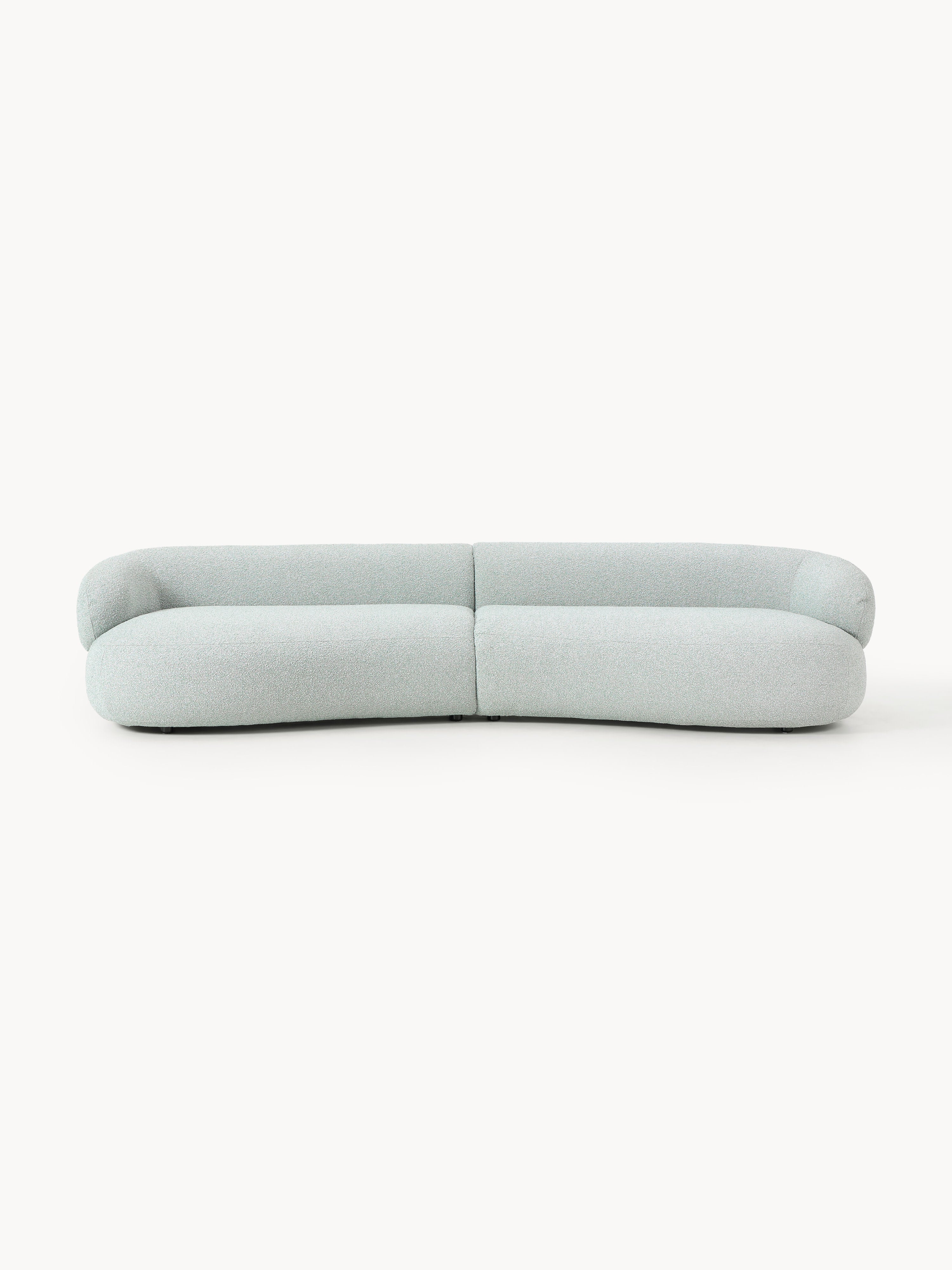 Alba Bouclé Sofa (4-seater)