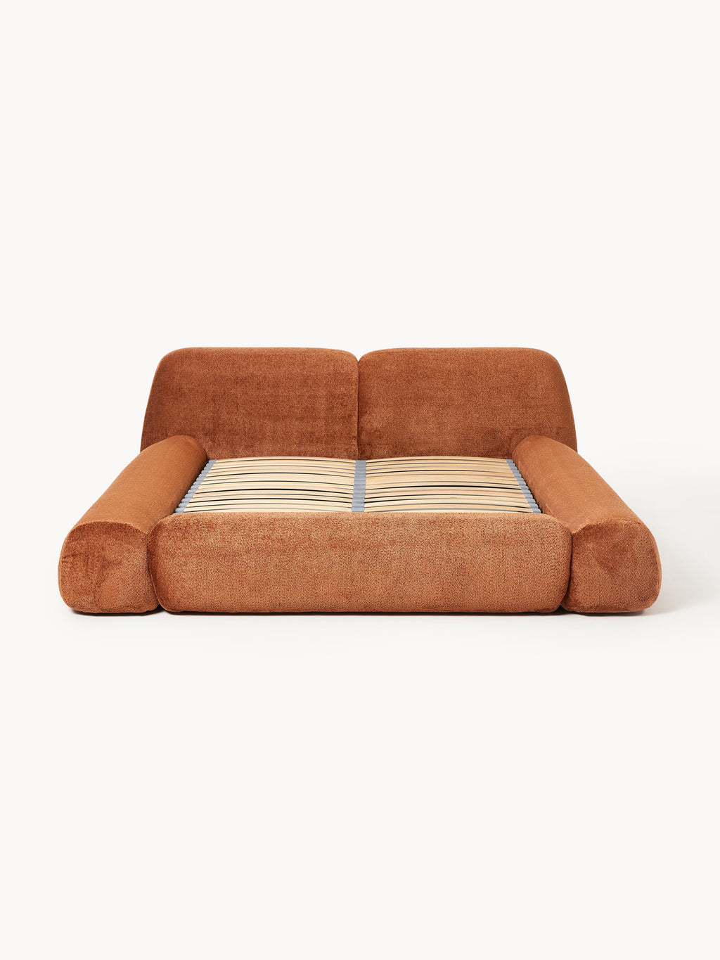Wolke Upholstered Teddy Bouclé Bed
