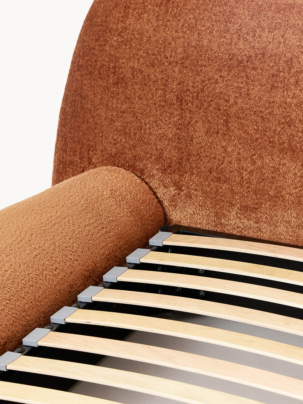 Wolke Upholstered Teddy Bouclé Bed