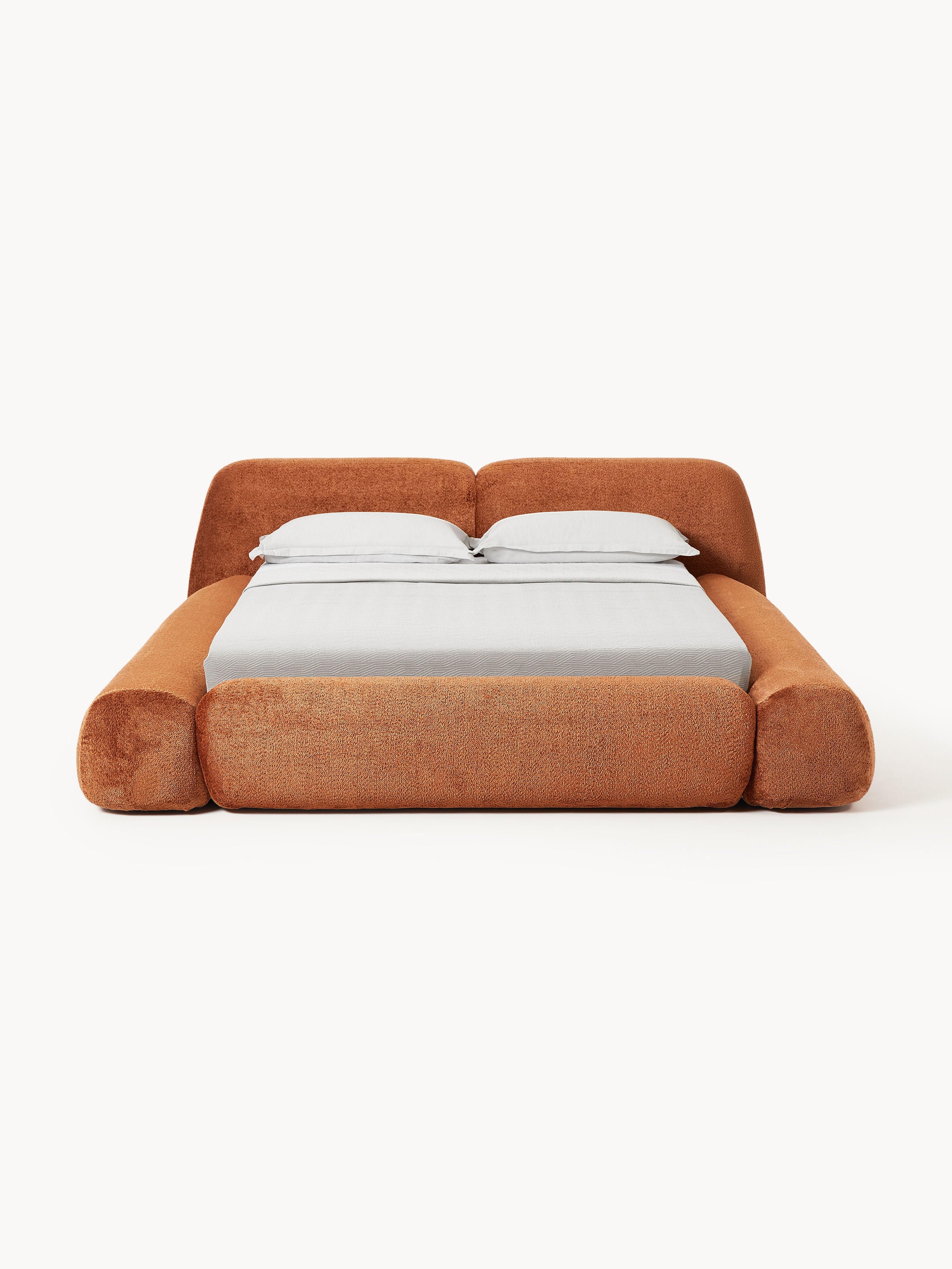 Wolke Upholstered Teddy Bouclé Bed