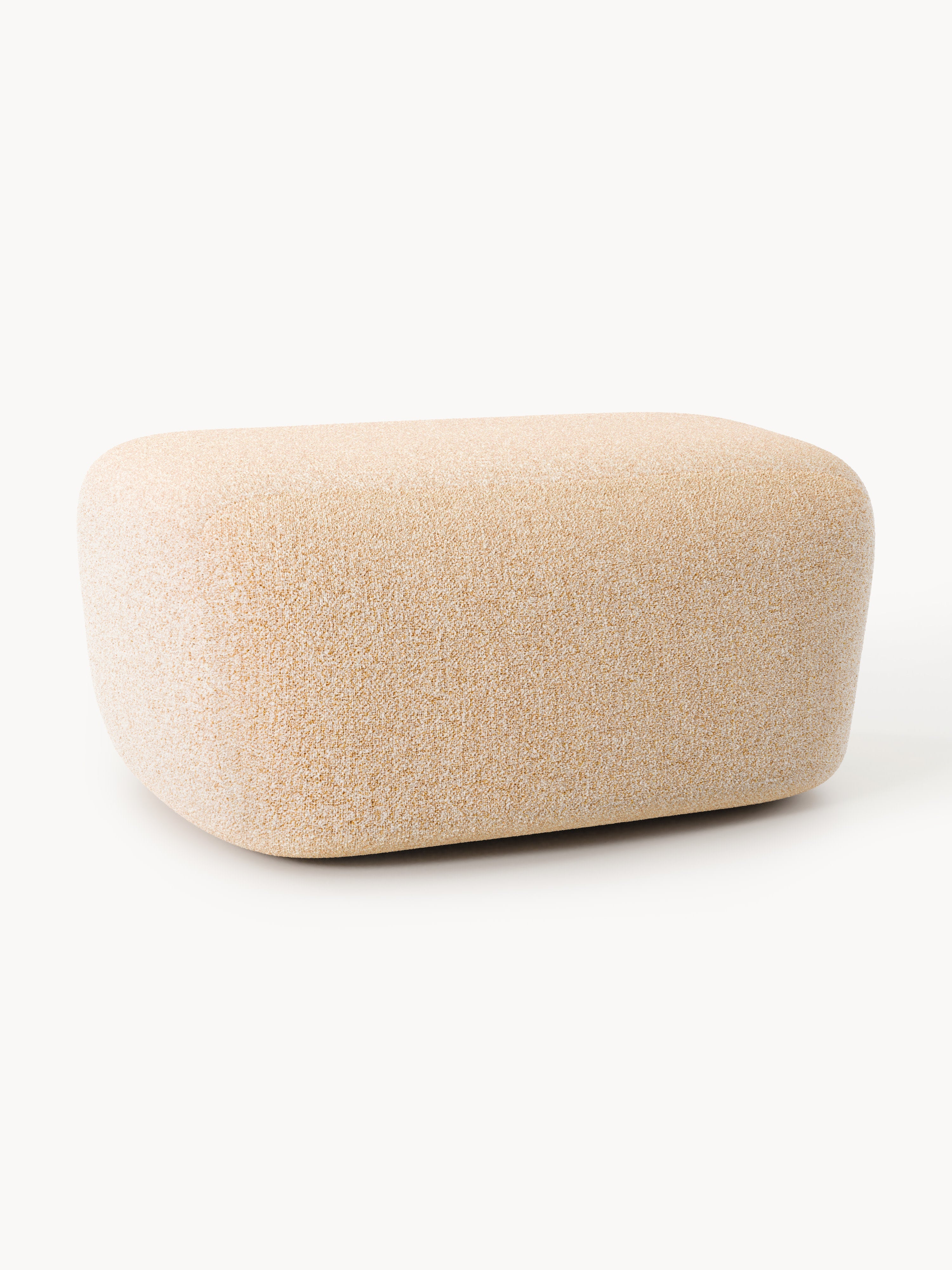 Wolke Large Bouclé Ottoman