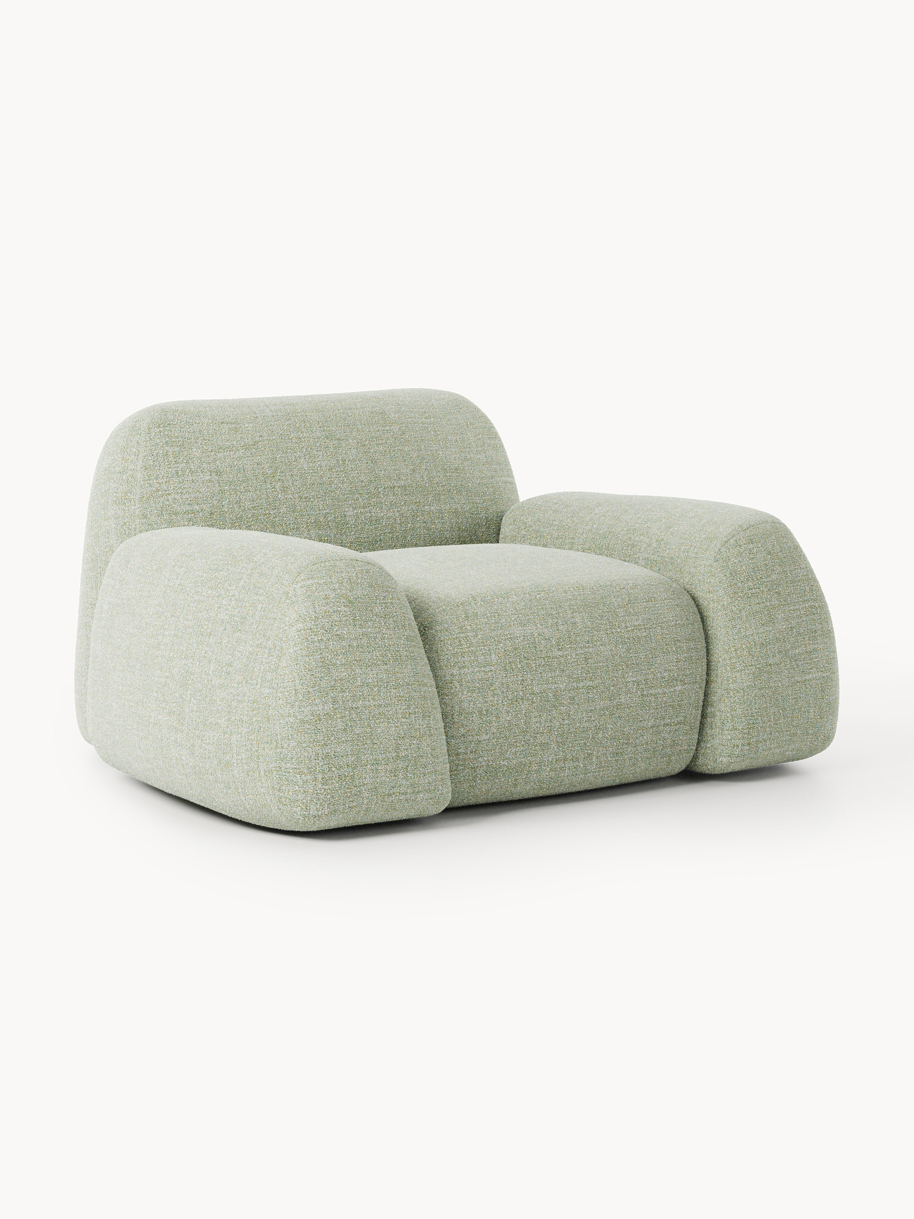 Gallery image 1 - Bouclé Lounge Chair Wolke