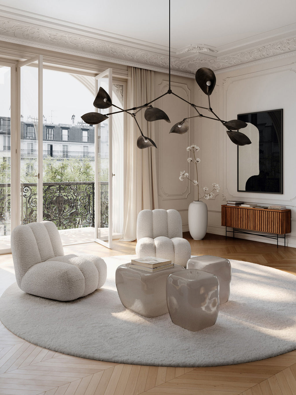 Stingray Large Chandelier, in various sizes